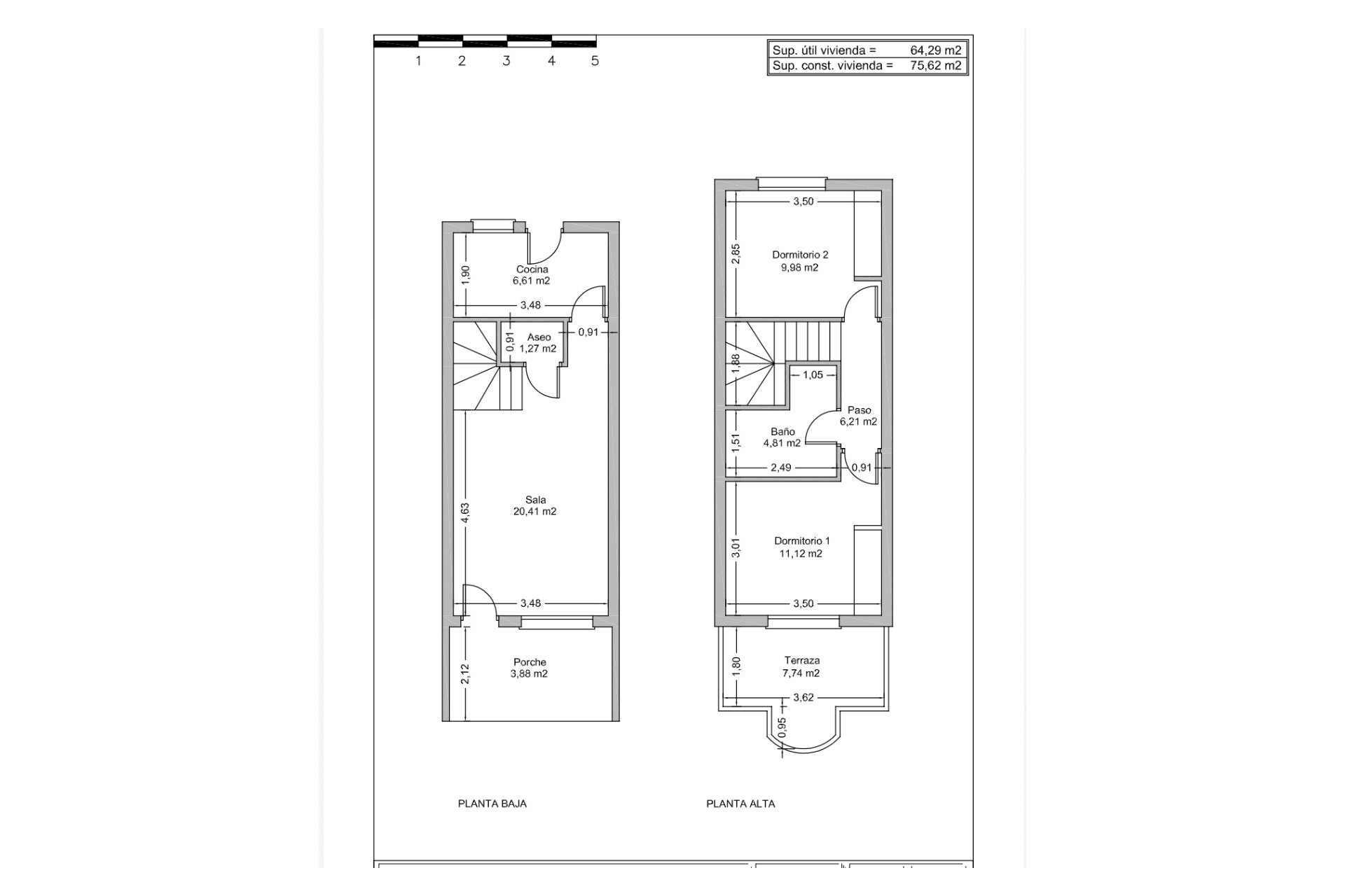 Segunda mano - Town House -
Rojales - Inland