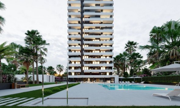 Tetőtéri lakás - Új építésű - Calpe - Arenal Bol