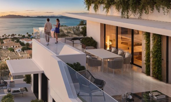 Tetőtéri lakás - Új építésű - Mijas - Agua Marina