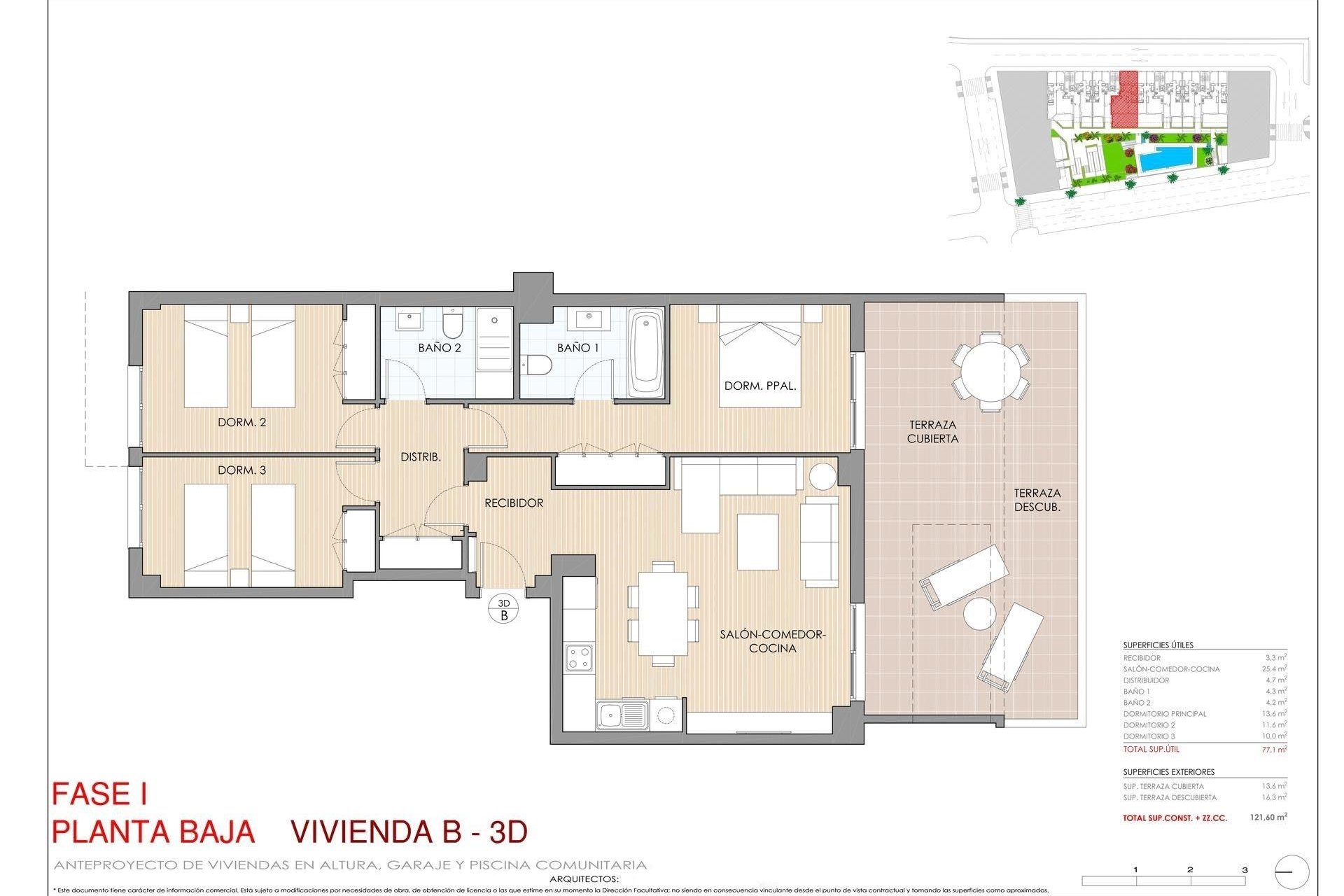 Új építésű - Apartman -
Aguilas - Playa de Levante