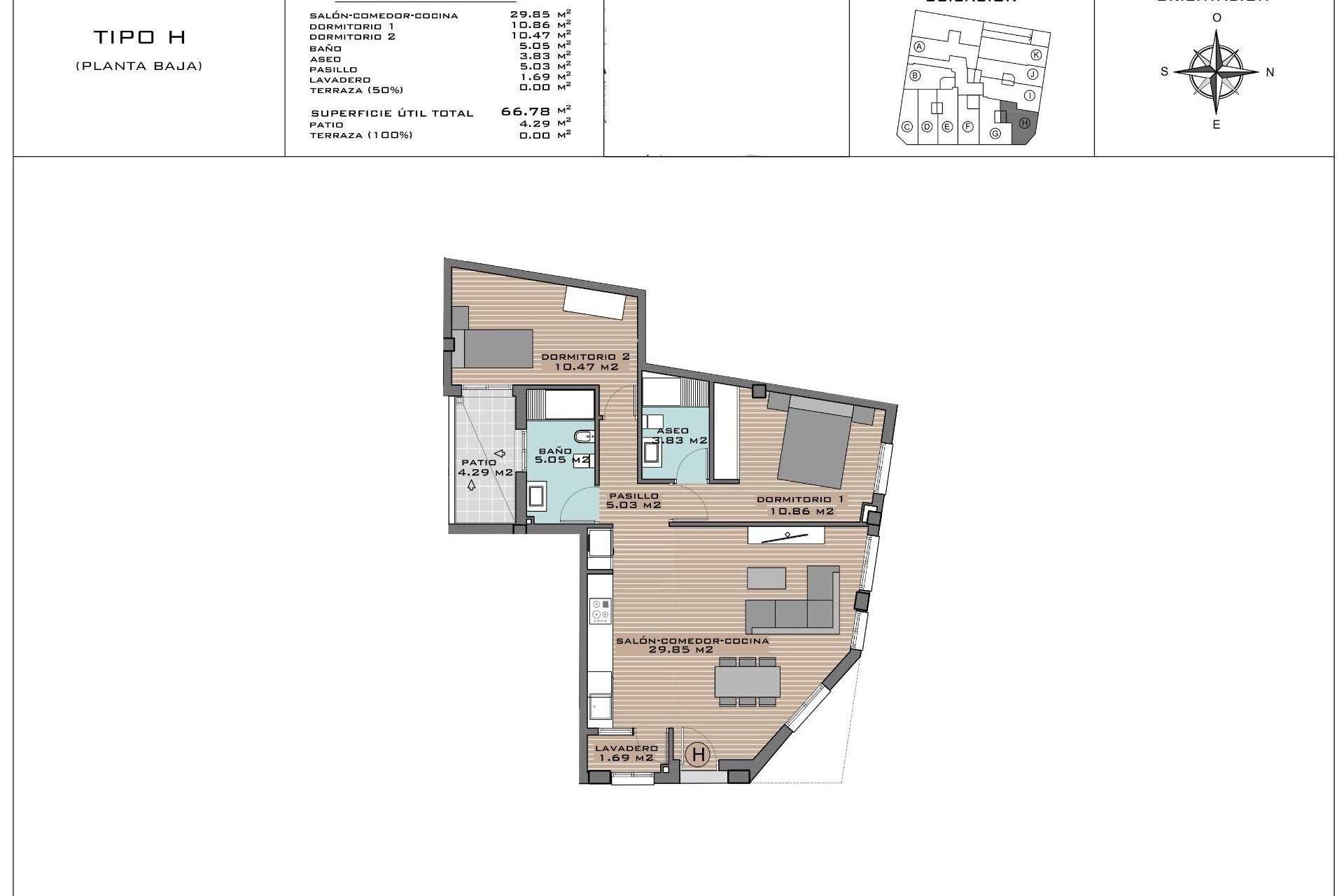 Új építésű - Apartman -
Algorfa - Pueblo