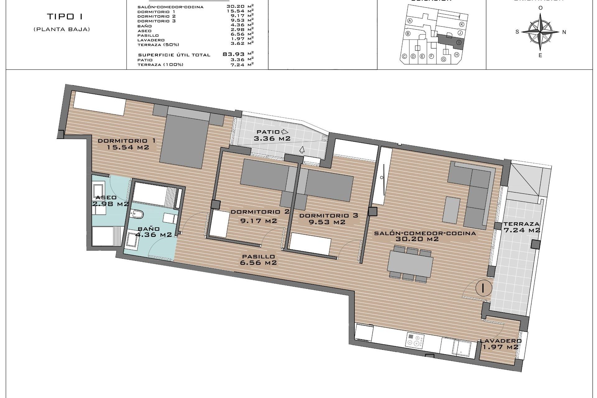 Új építésű - Apartman -
Algorfa - Pueblo