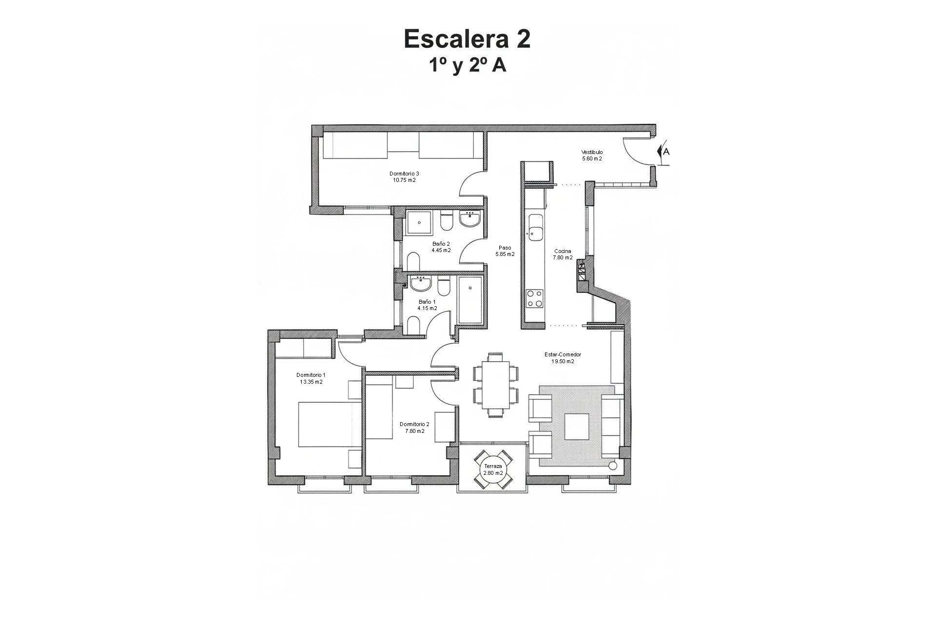 Új építésű - Apartman -
Avileses - pueblo