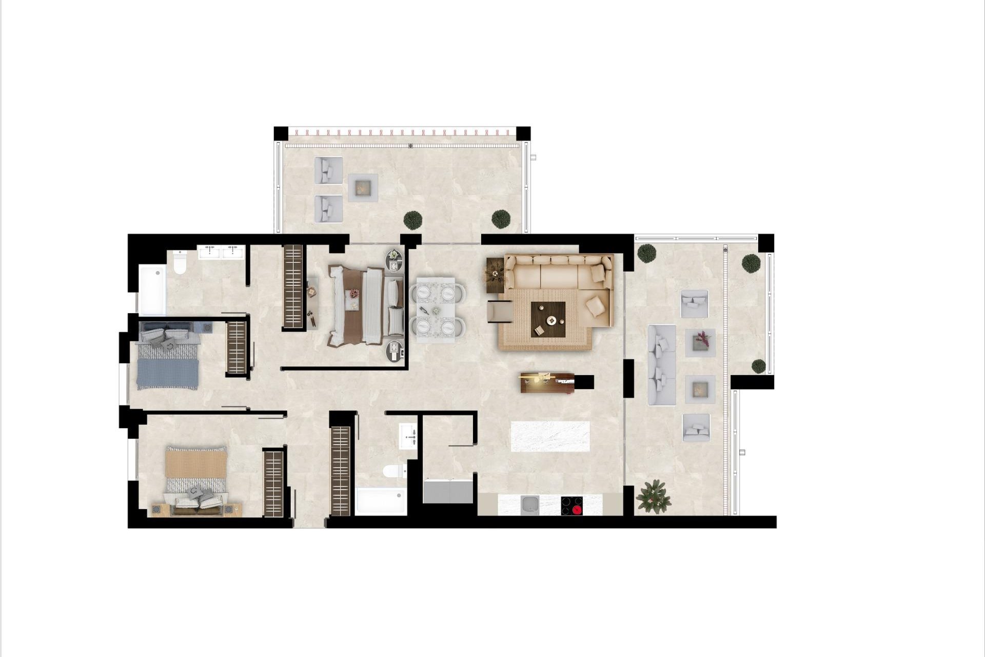 Új építésű - Apartman -
Benahavís - Urb. Los Jaralillos