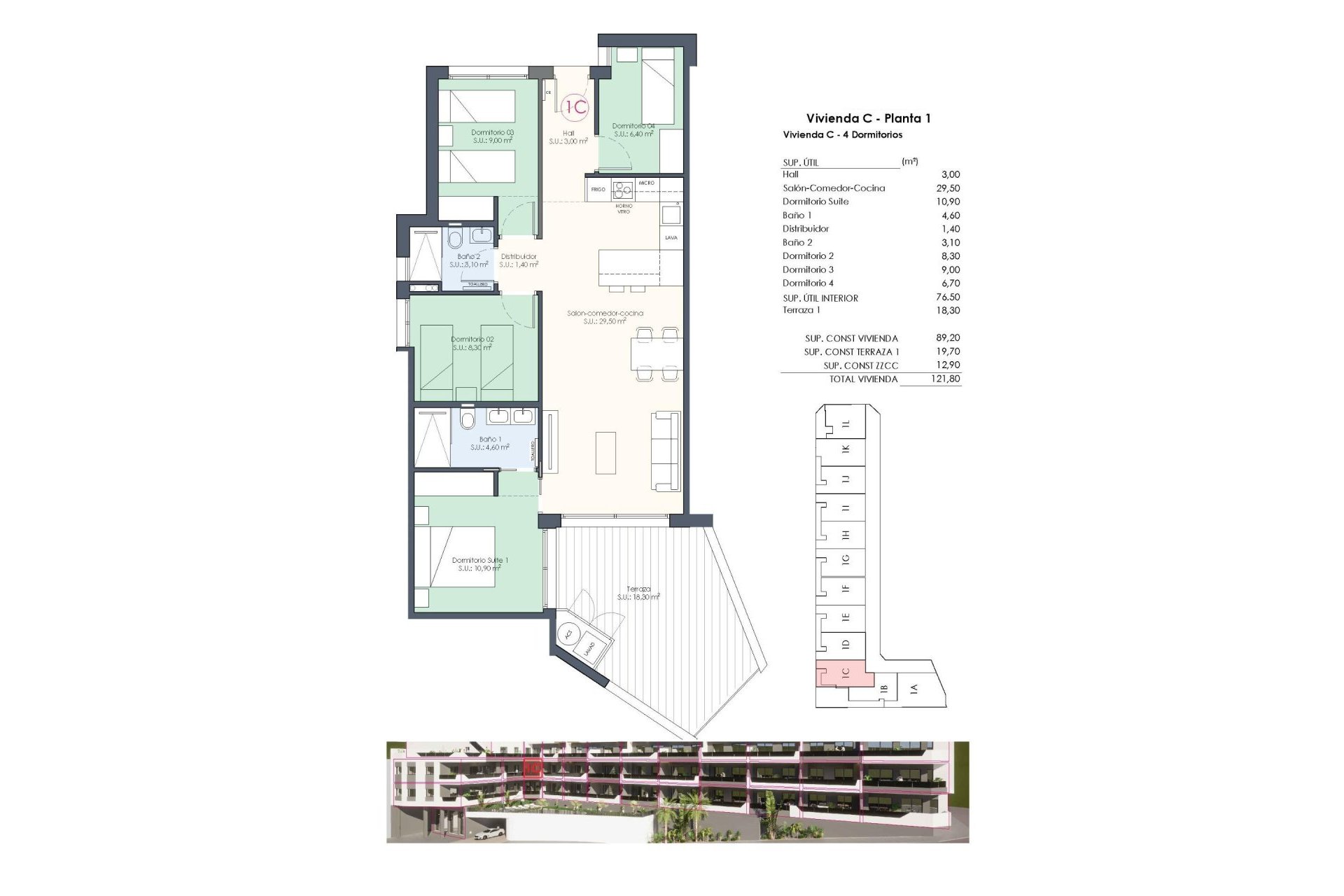 Új építésű - Apartman -
Benijofar - Pueblo