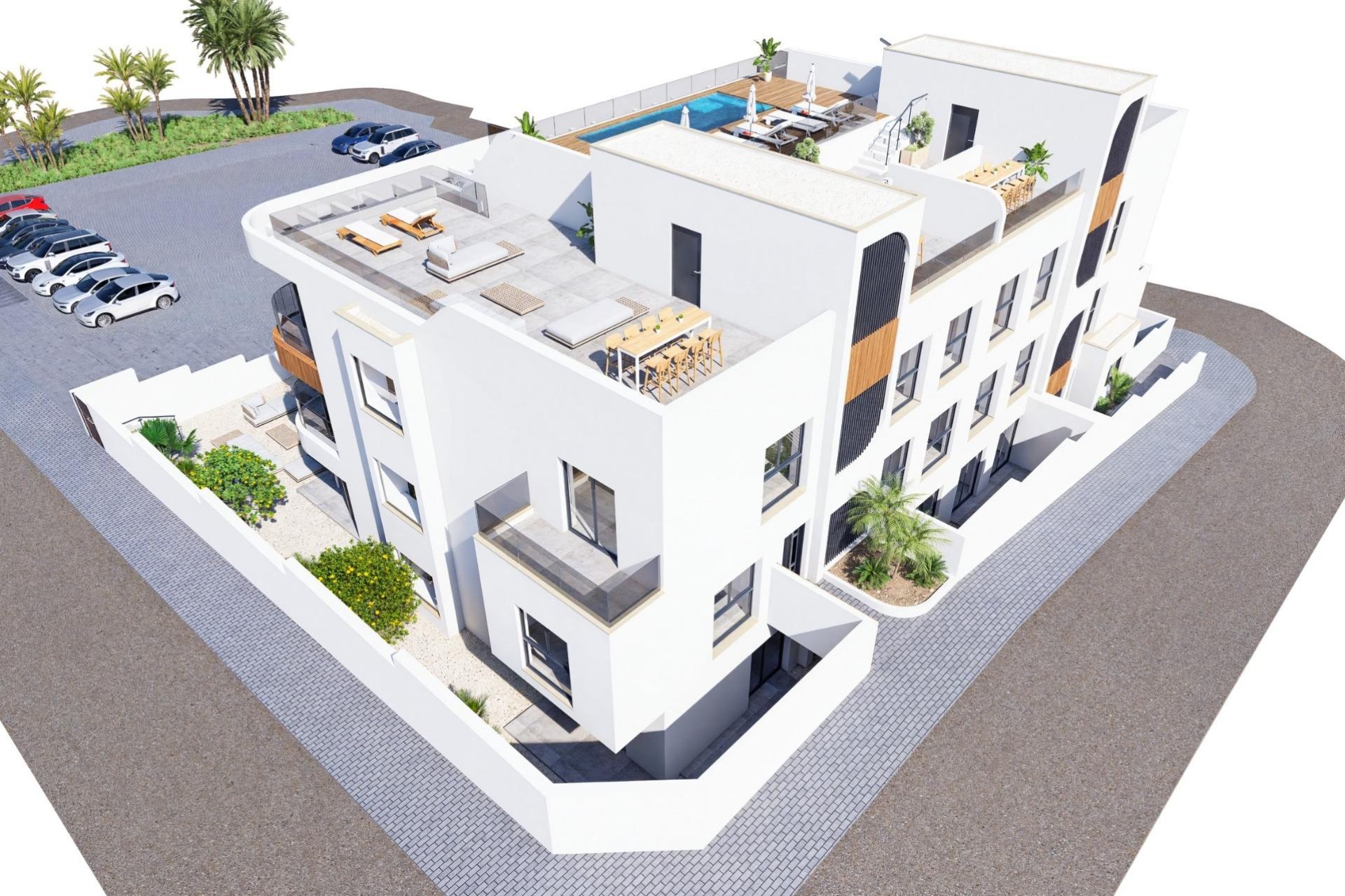 Új építésű - Apartman -
Benijofar - Pueblo