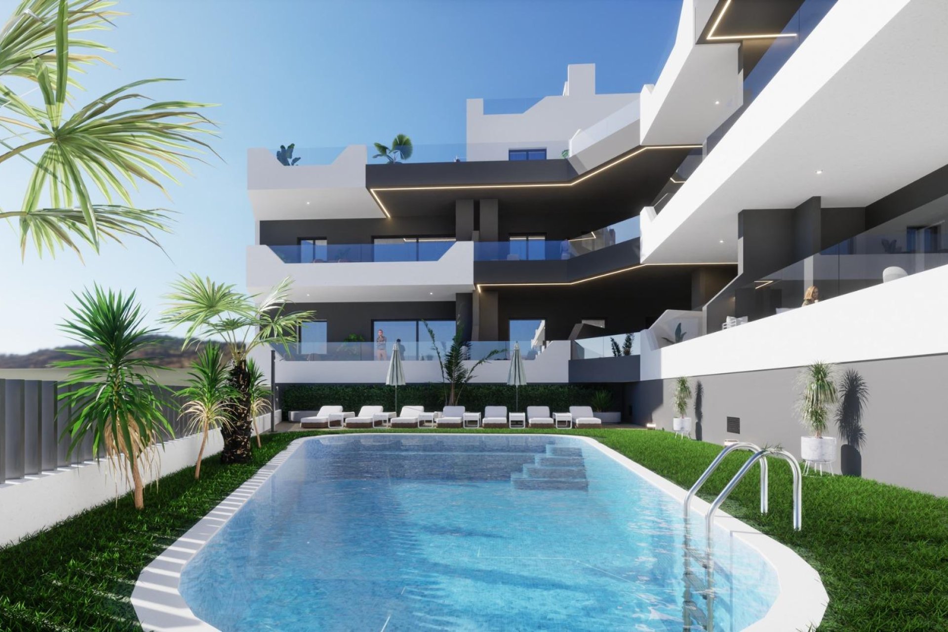 Új építésű - Apartman -
Benijofar - Pueblo
