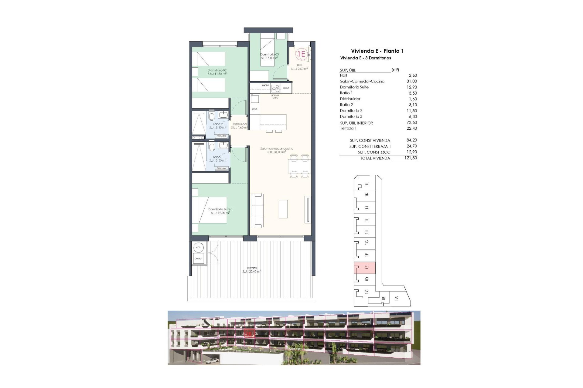 Új építésű - Apartman -
Benijofar - Pueblo
