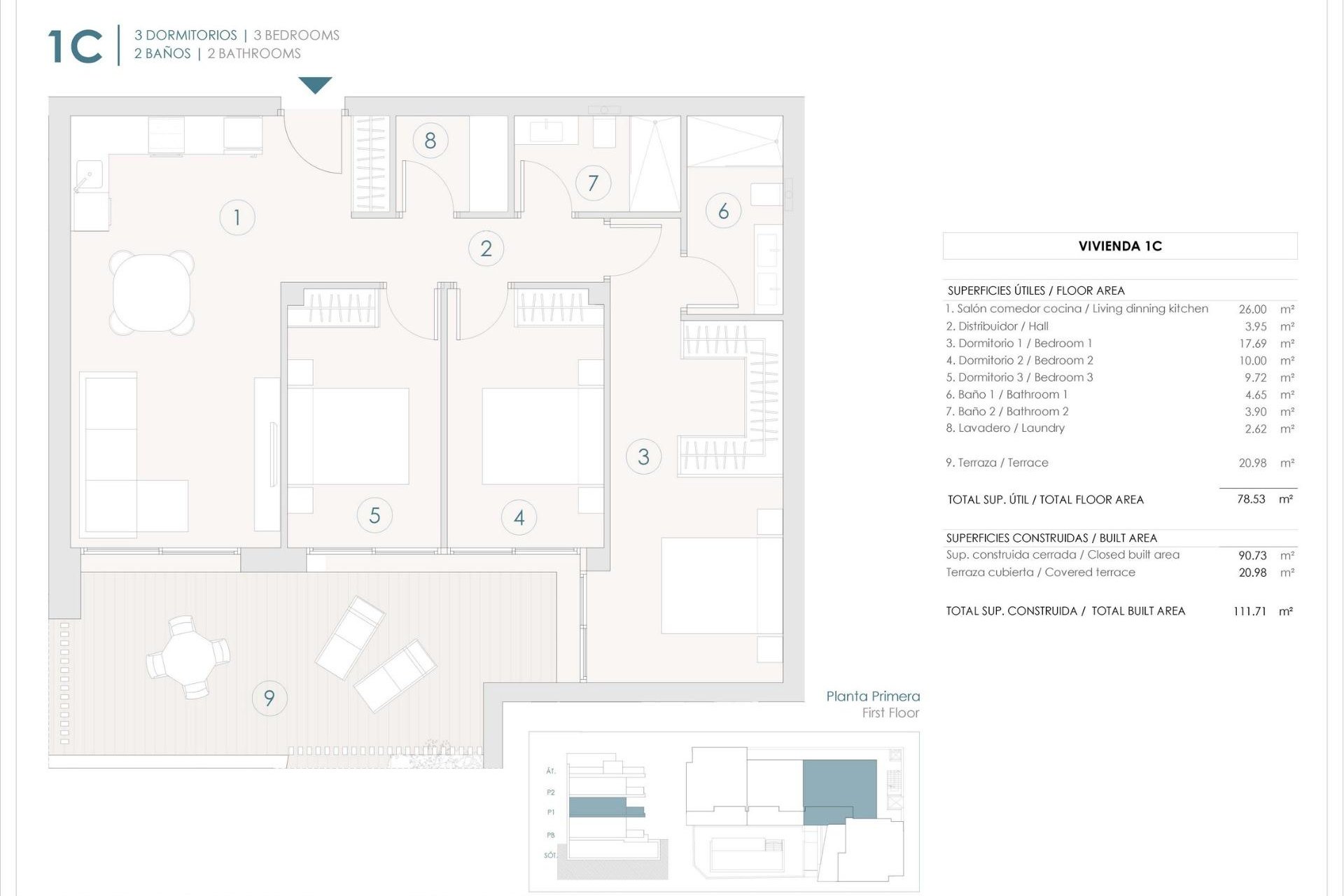 Új építésű - Apartman -
Benijofar - Pueblo
