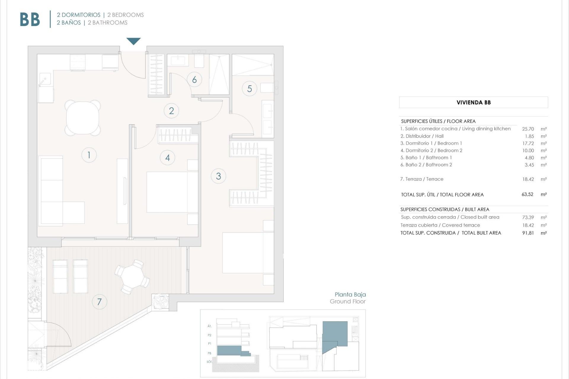 Új építésű - Apartman -
Benijofar - Pueblo