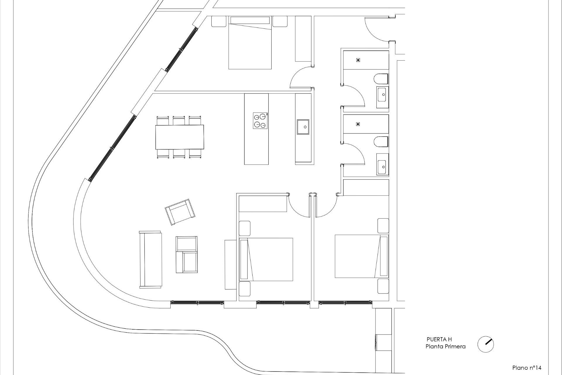 Új építésű - Apartman -
Calpe - Arenal Bol