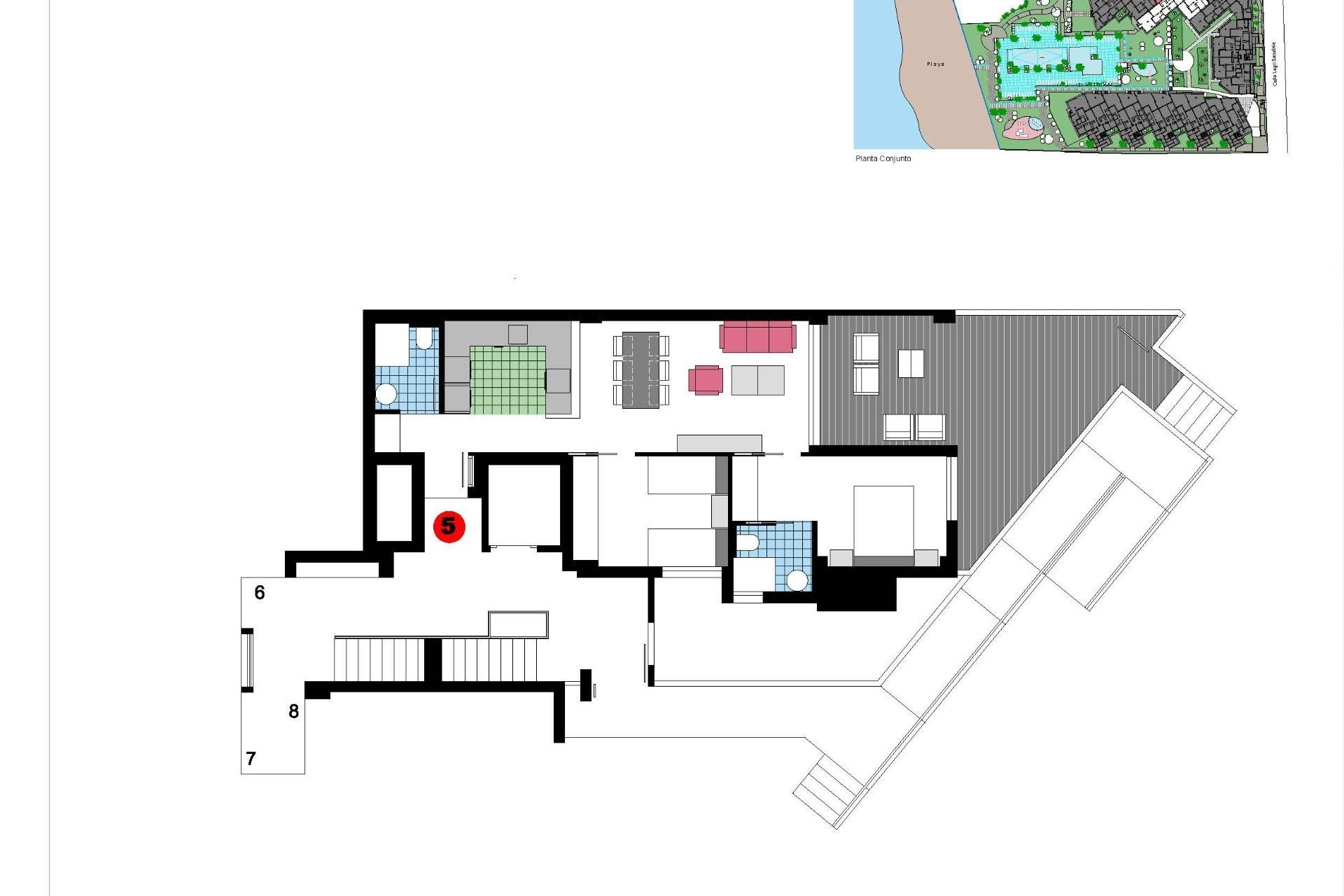 Új építésű - Apartman -
Denia - L´Estanyó (Marinas)