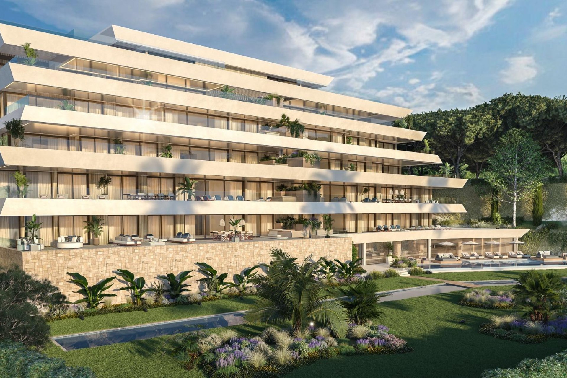 Új építésű - Apartman -
Estepona - Playa De Guadalobon