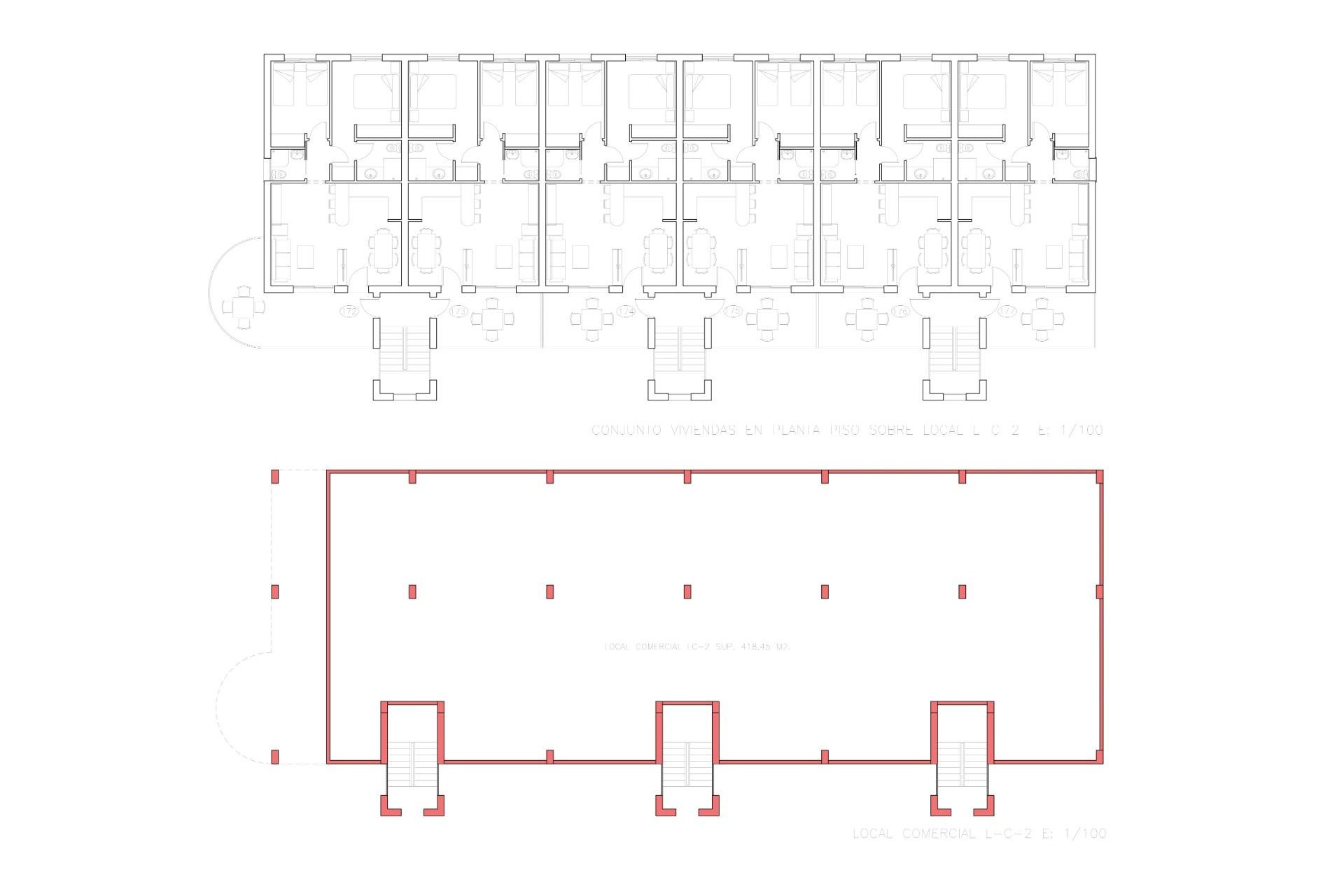 Új építésű - Apartman -
Fuente Álamo - La Pinilla