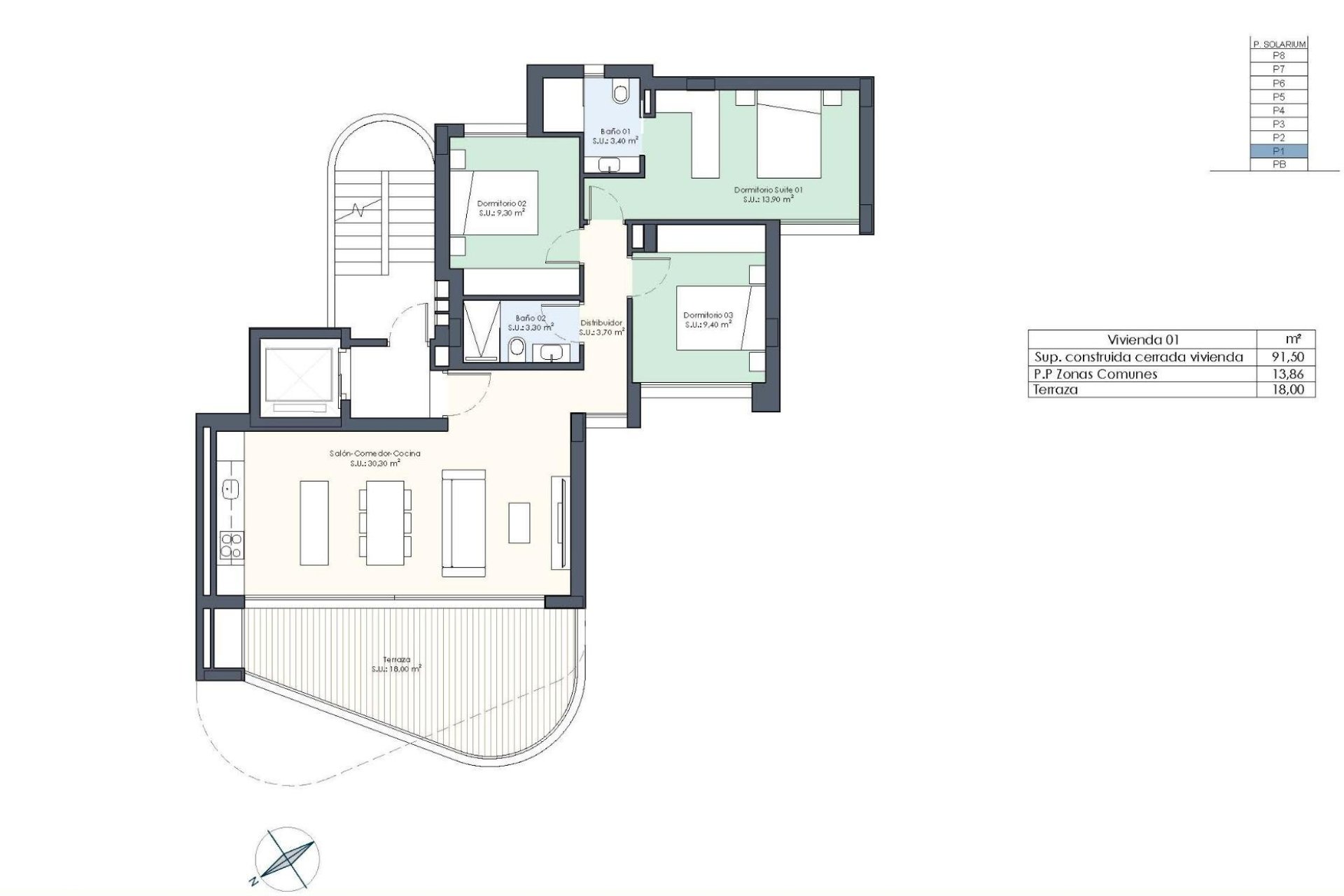 Új építésű - Apartman -
Guardamar del Segura - Avenida del Puerto