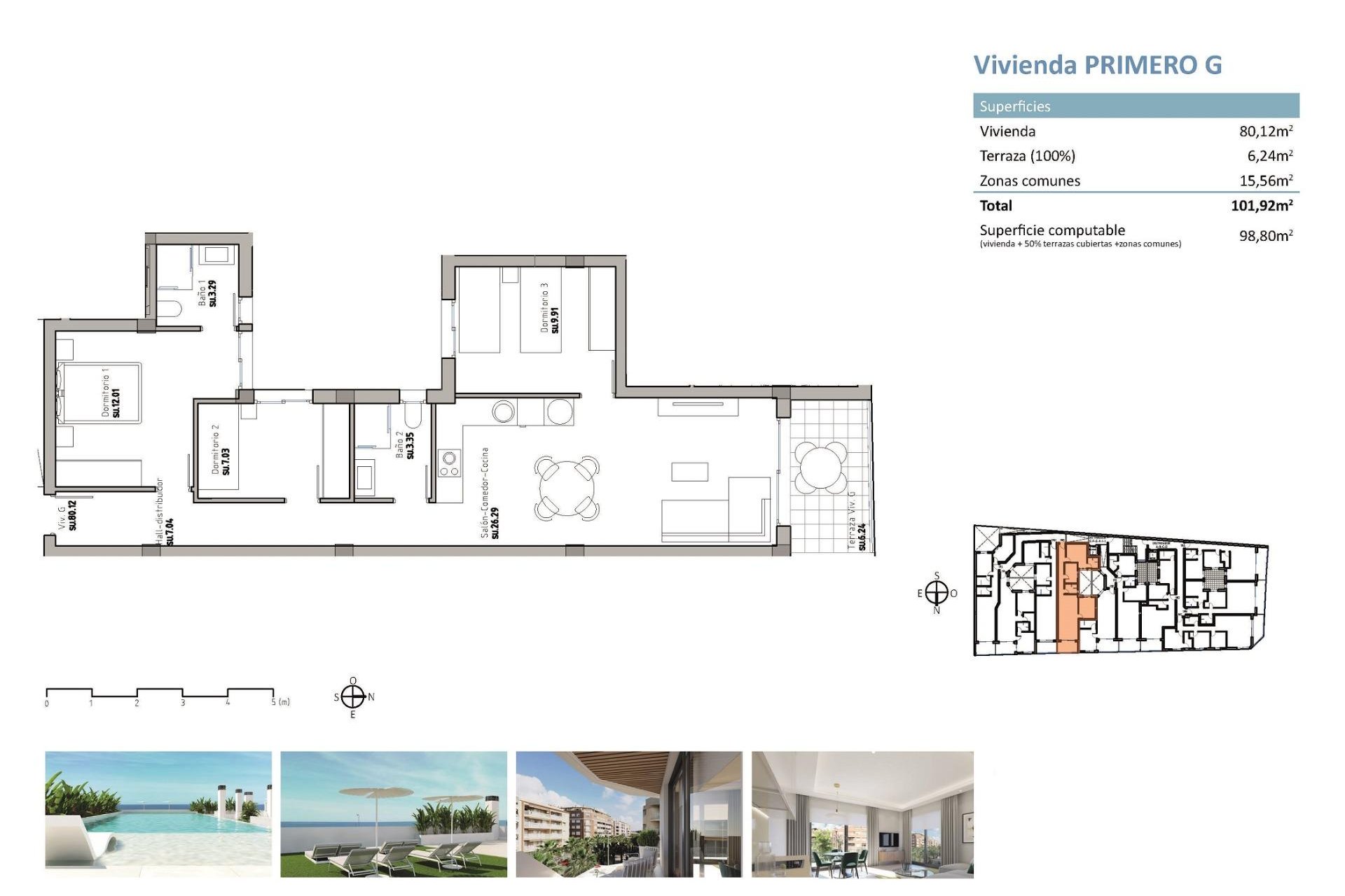 Új építésű - Apartman -
Guardamar del Segura - Pueblo