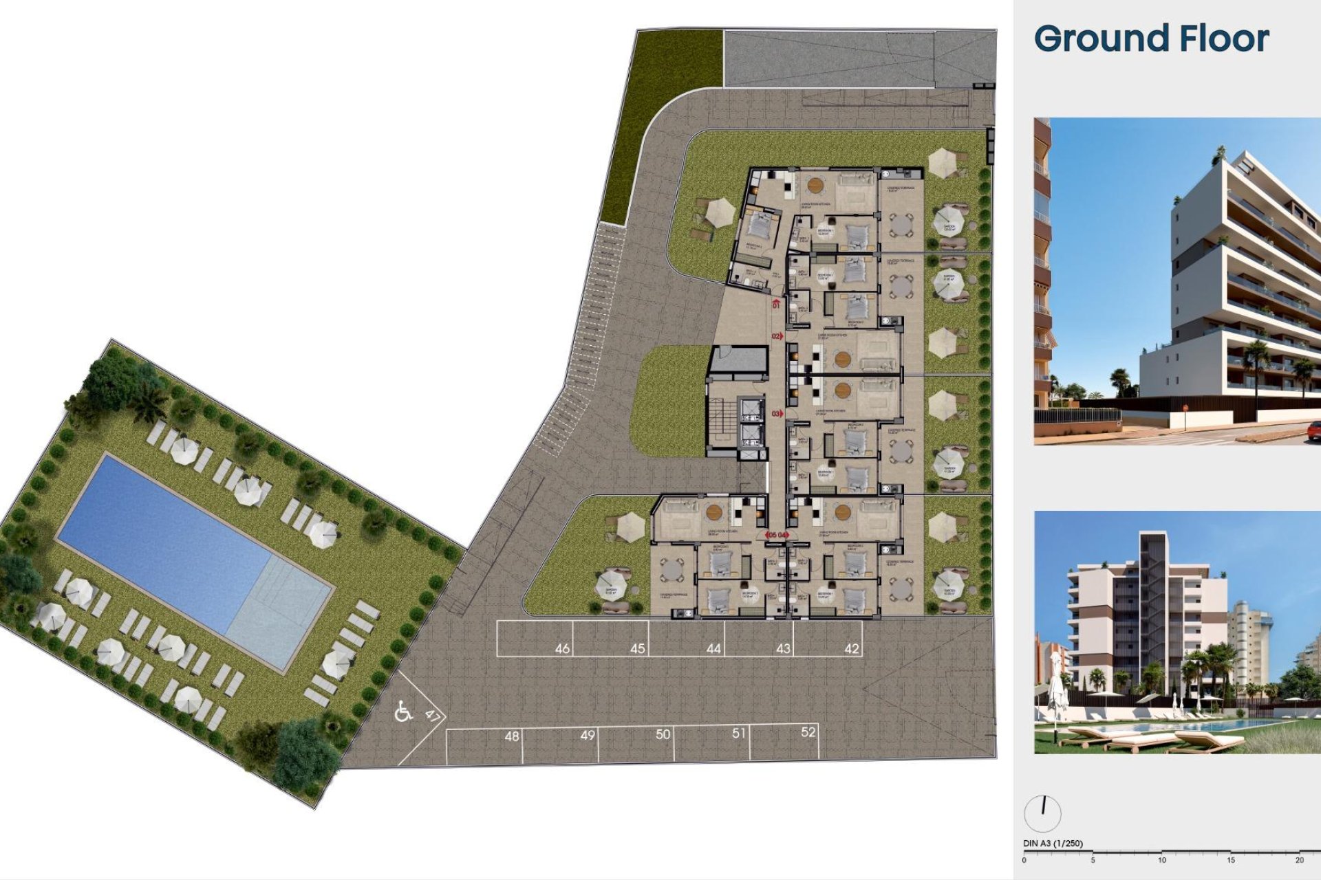 Új építésű - Apartman -
Guardamar del Segura - Puerto