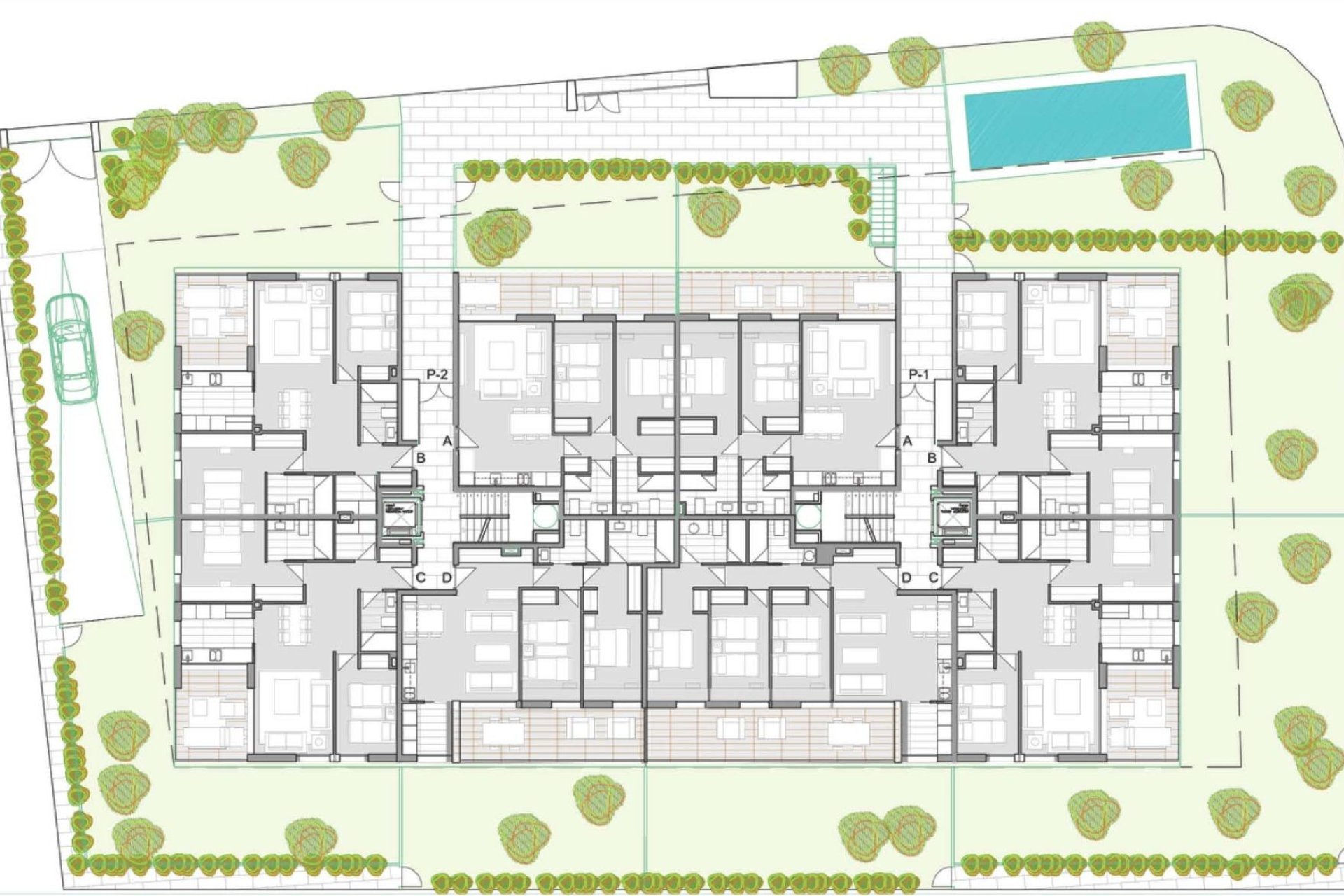 Új építésű - Apartman -
Jávea Xàbia - Pueblo