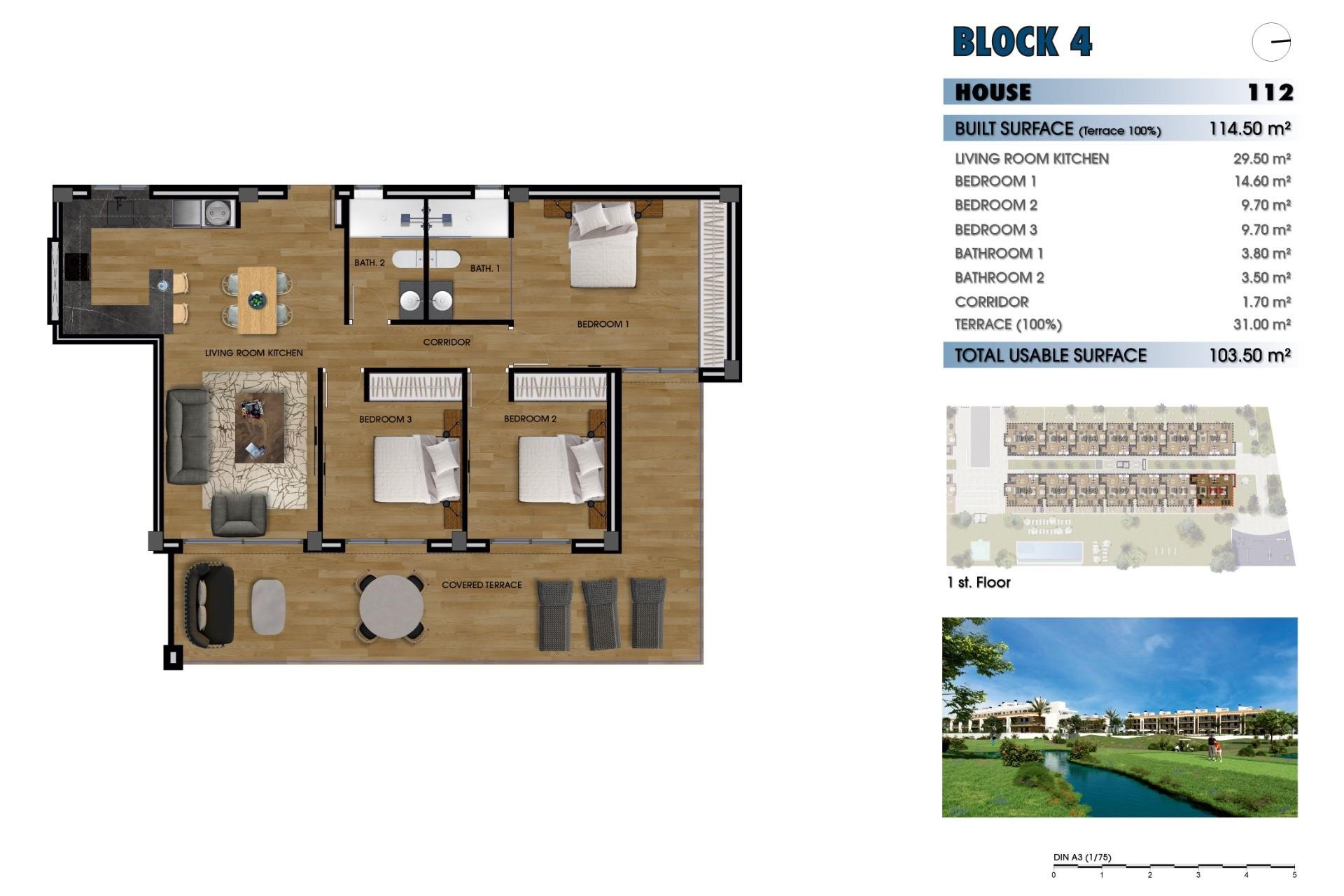 Új építésű - Apartman -
Los Alcazares - La Serena Golf