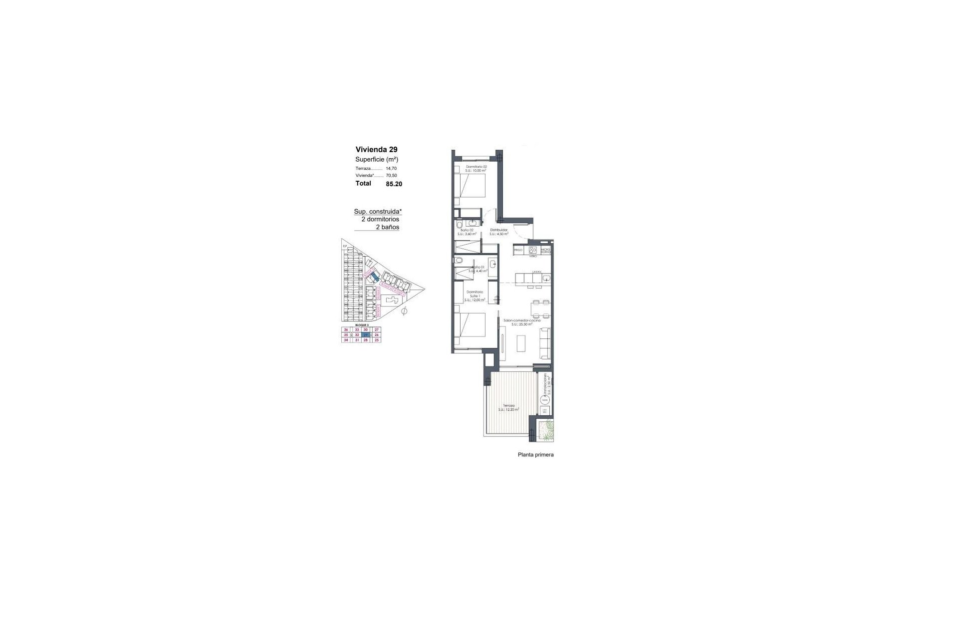 Új építésű - Apartman -
Los Alcazares - Serena Golf