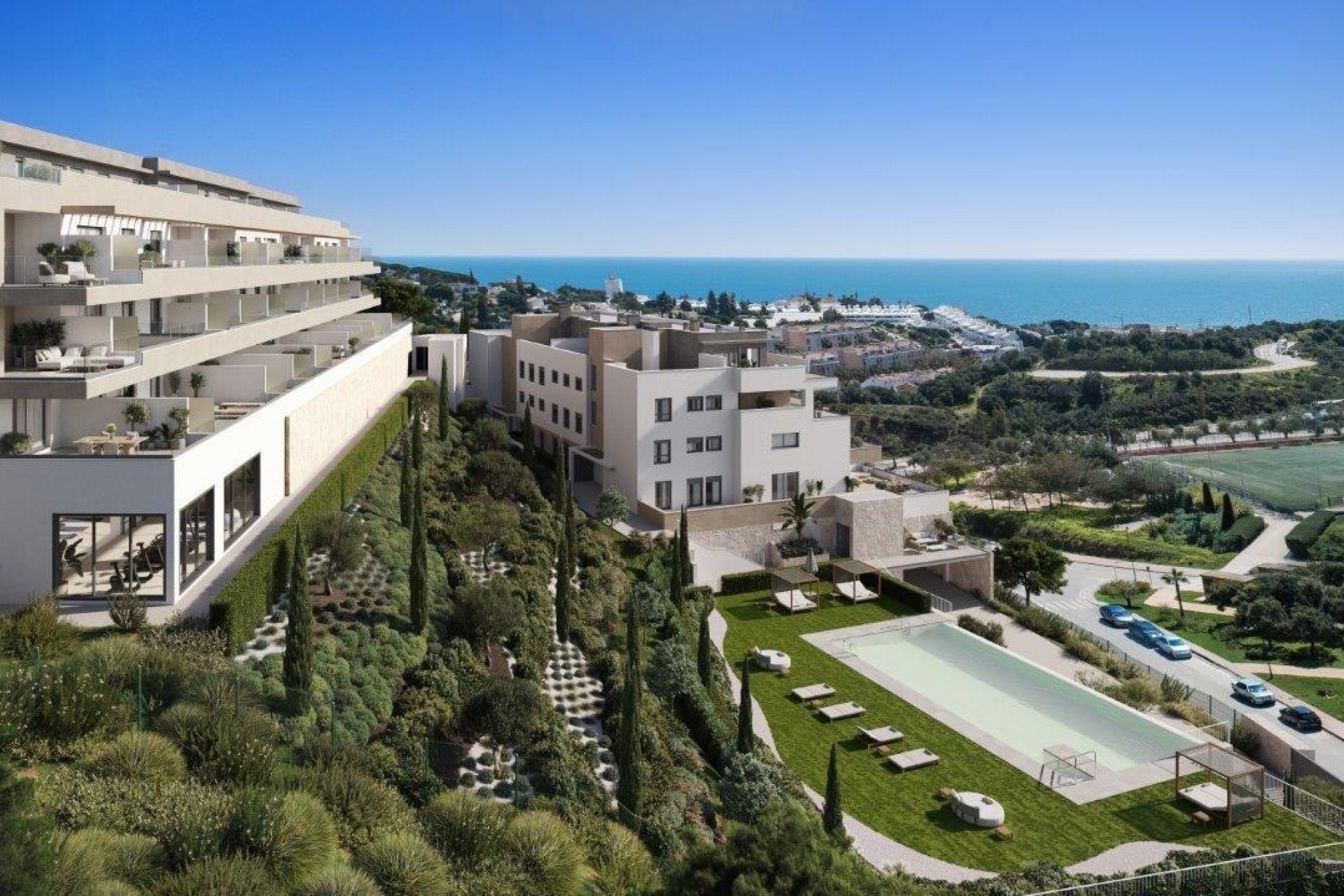 Új építésű - Apartman -
Mijas - La Cala