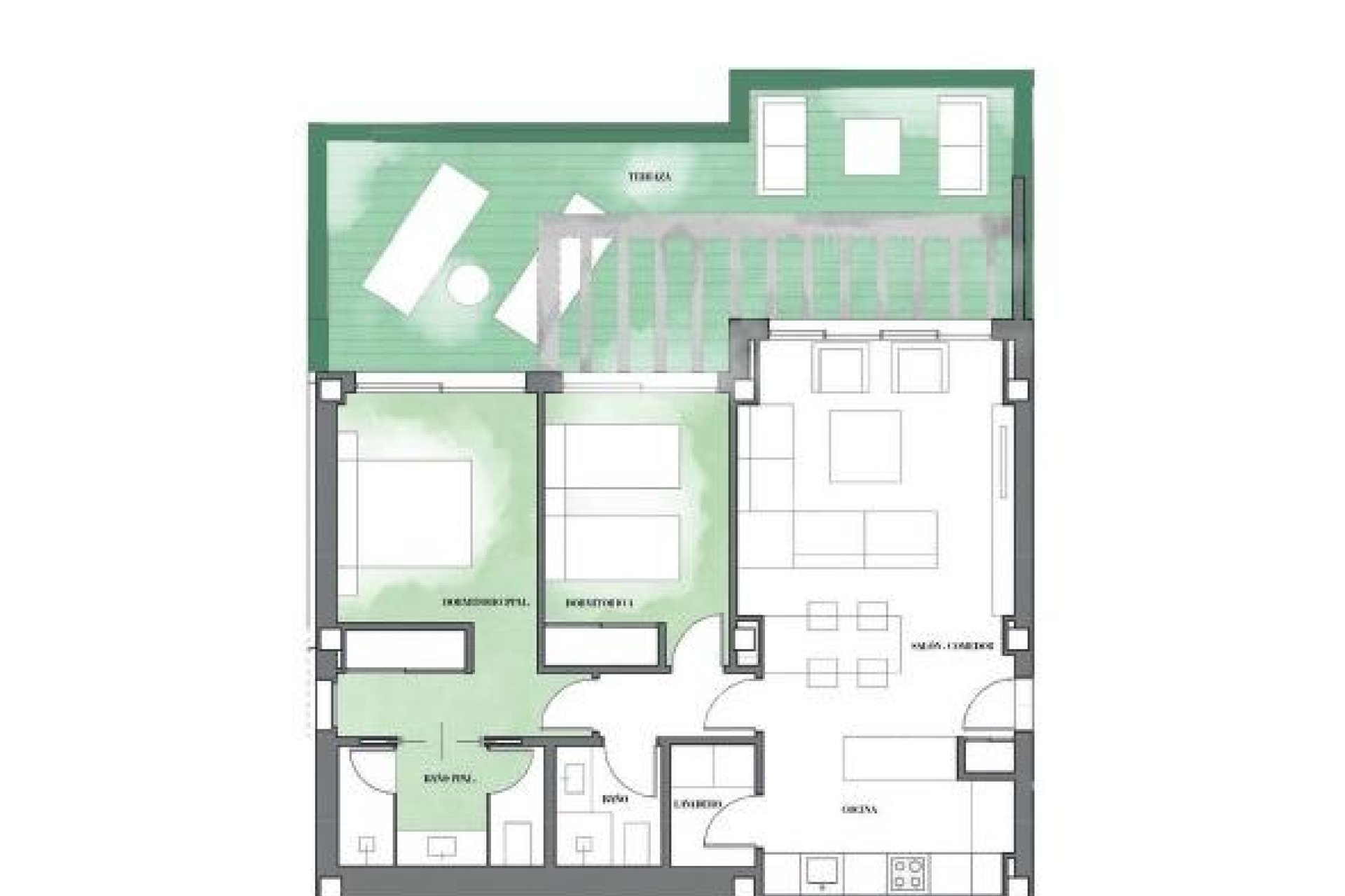 Új építésű - Apartman -
Mijas - La Noria Golf