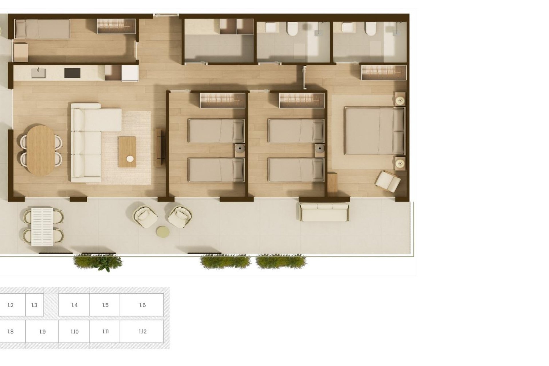 Új építésű - Apartman -
Moncofa - Playa de Moncofa
