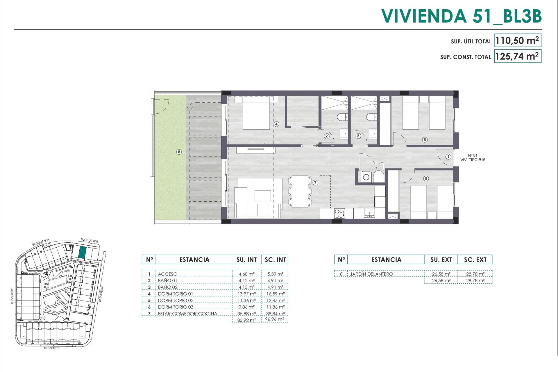 Új építésű - Apartman -
Monforte del Cid - Alenda Golf
