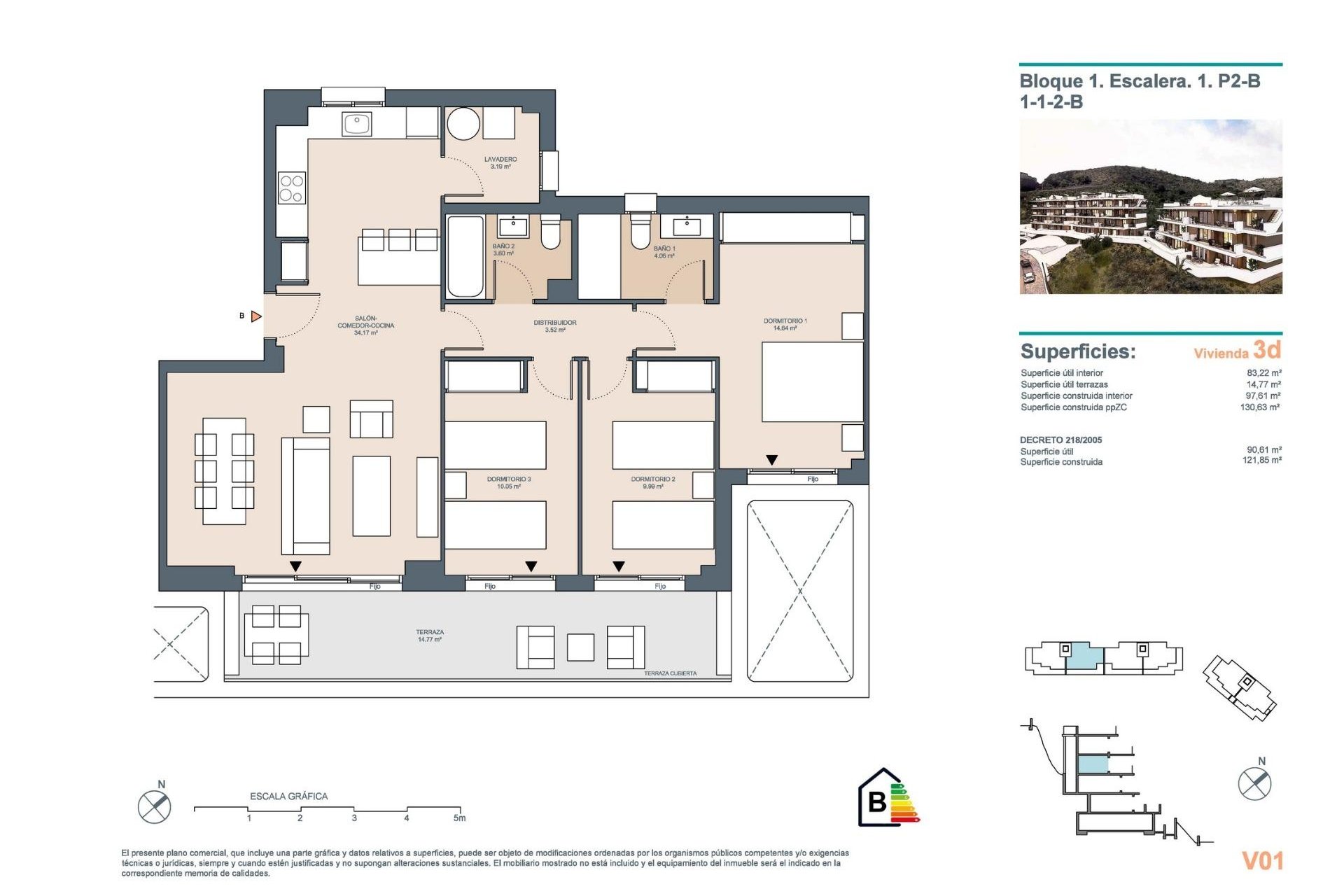 Új építésű - Apartman -
rincon de la victoria - pueblo