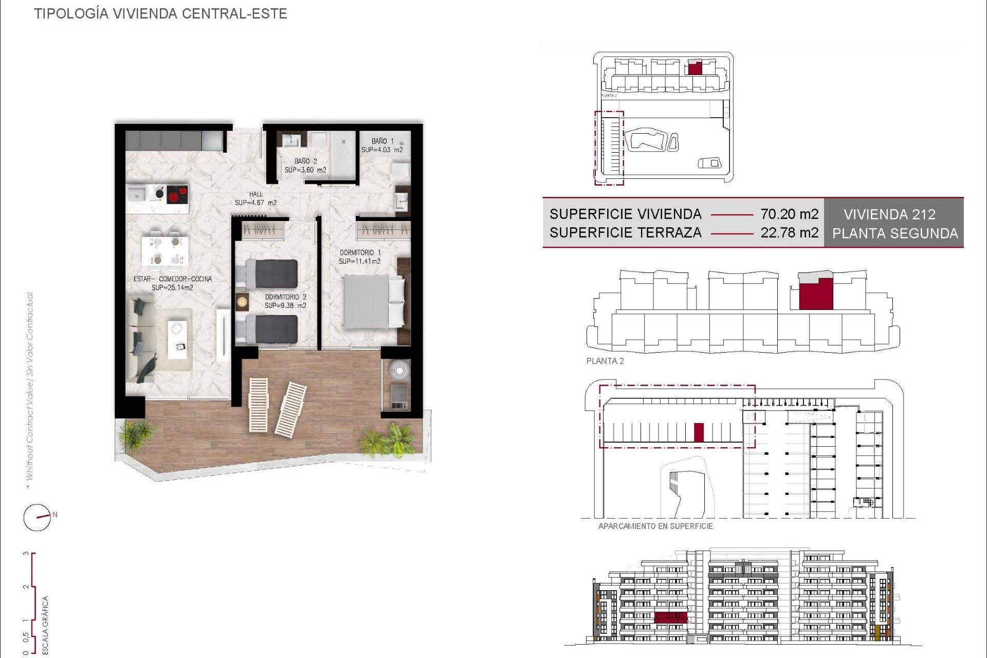 Új építésű - Apartman -
San Miguel de Salinas - Pueblo