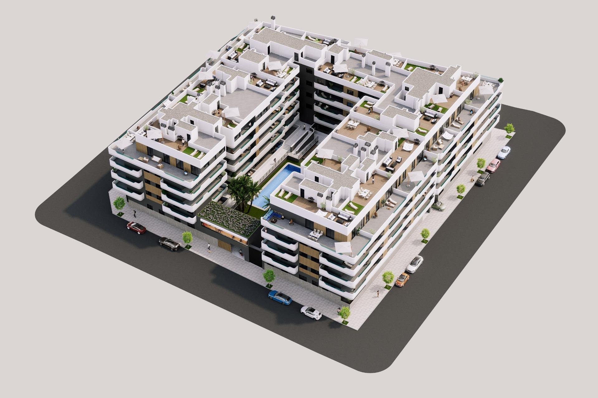 Új építésű - Apartman -
Santa Pola - Estacion de autobuses