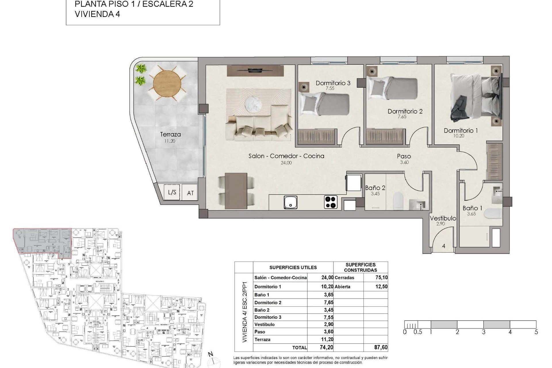 Új építésű - Apartman -
Santa Pola - Estacion de autobuses