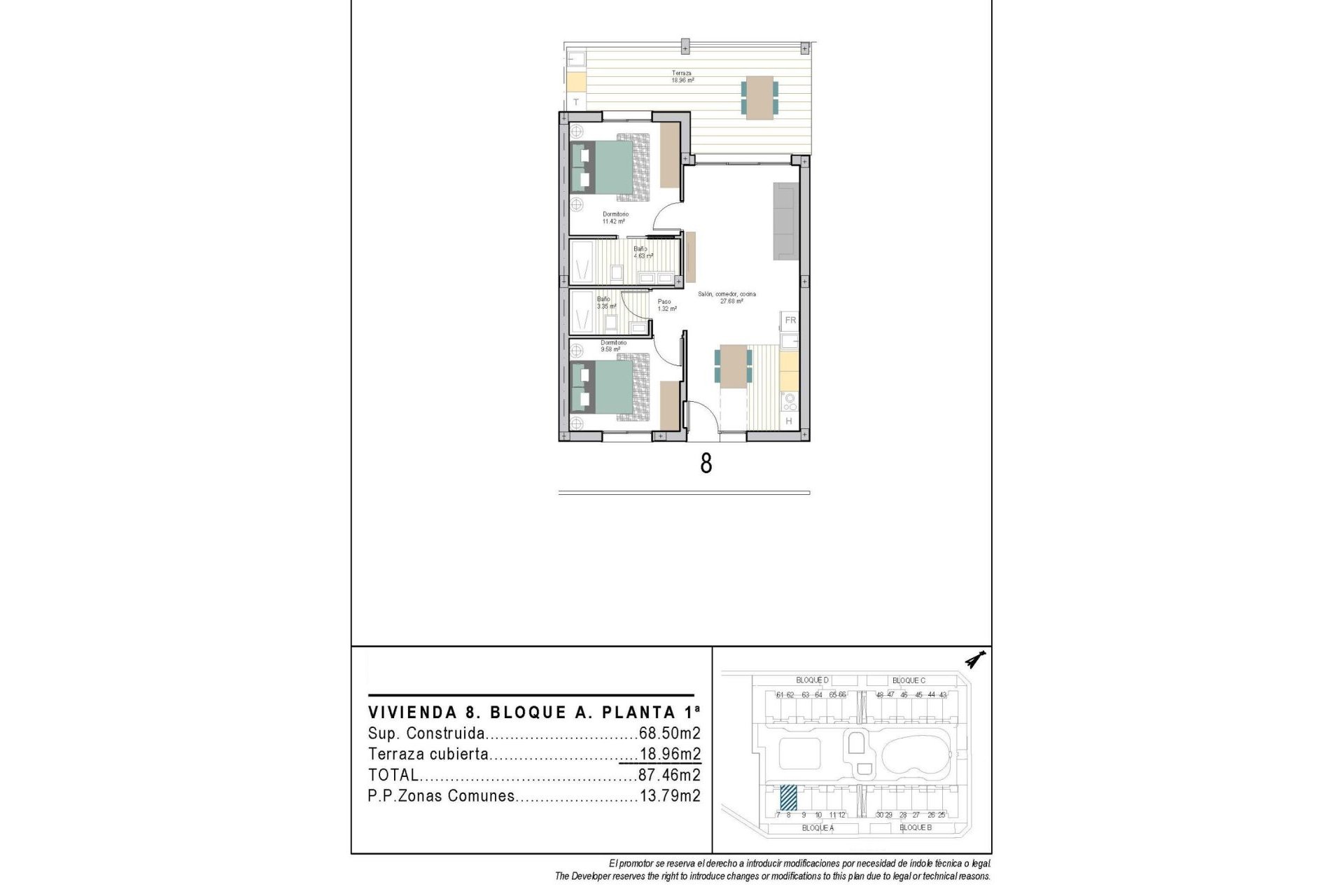Új építésű - Apartman -
Torre Pacheco - San Cayetano