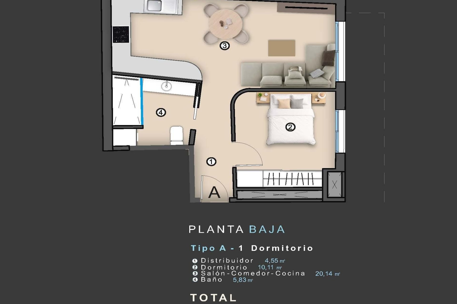 Új építésű - Apartman -
Torrevieja - Centrum