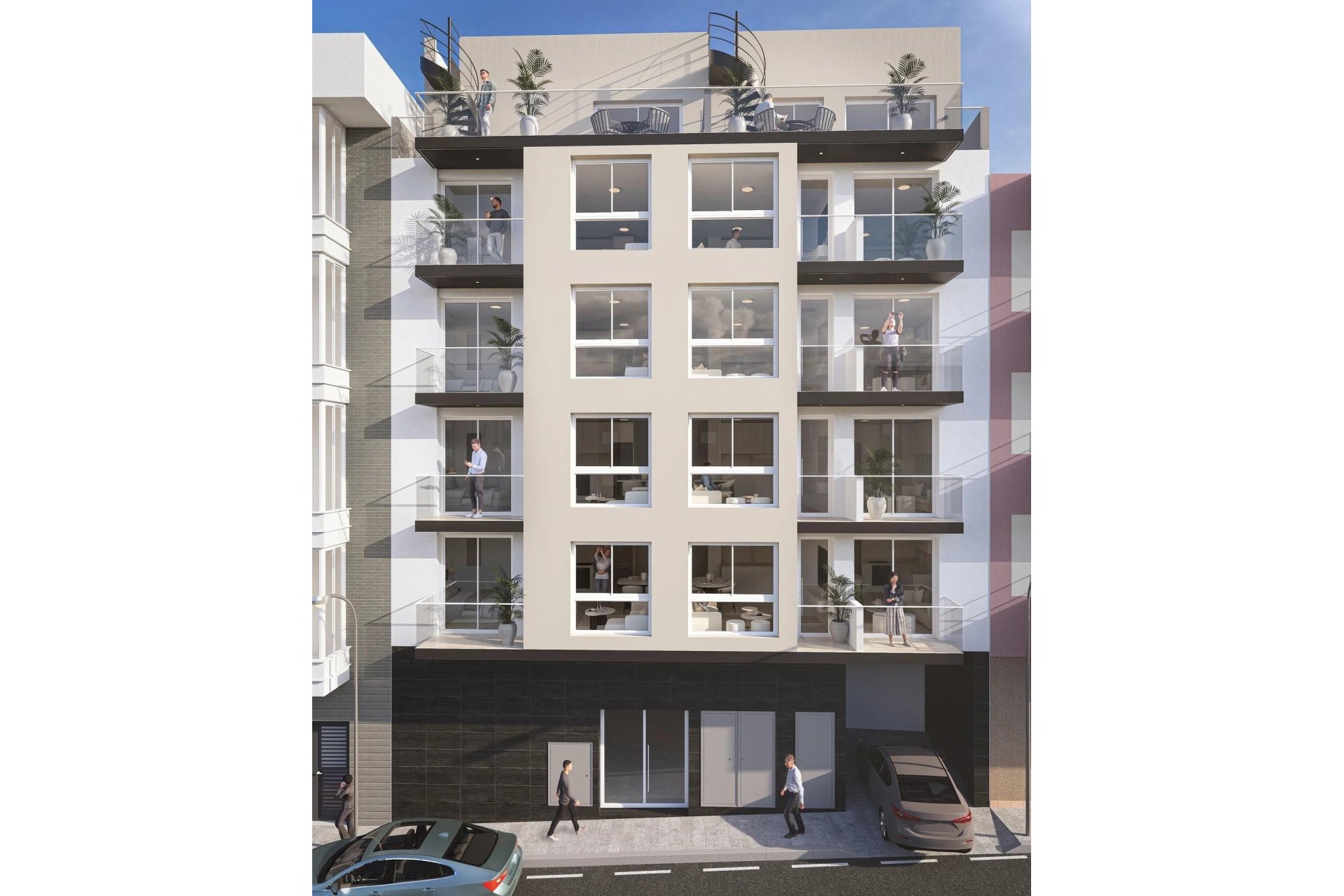 Új építésű - Apartman -
Torrevieja - Centrum