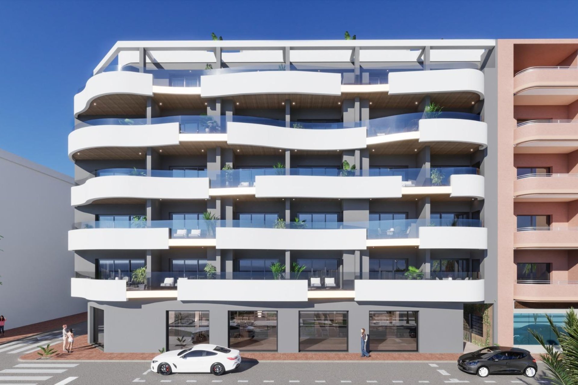 Új építésű - Apartman -
Torrevieja - Habaneras