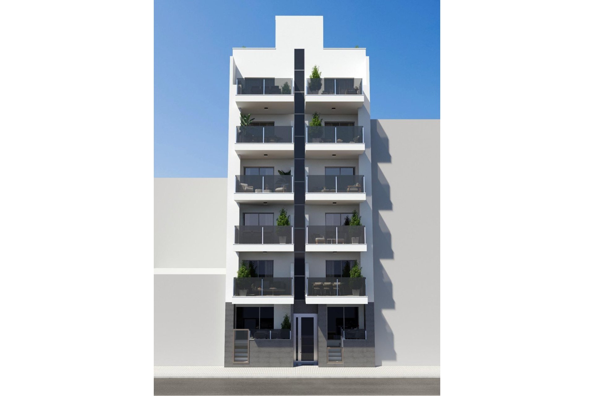 Új építésű - Apartman -
Torrevieja - Playa de El Cura