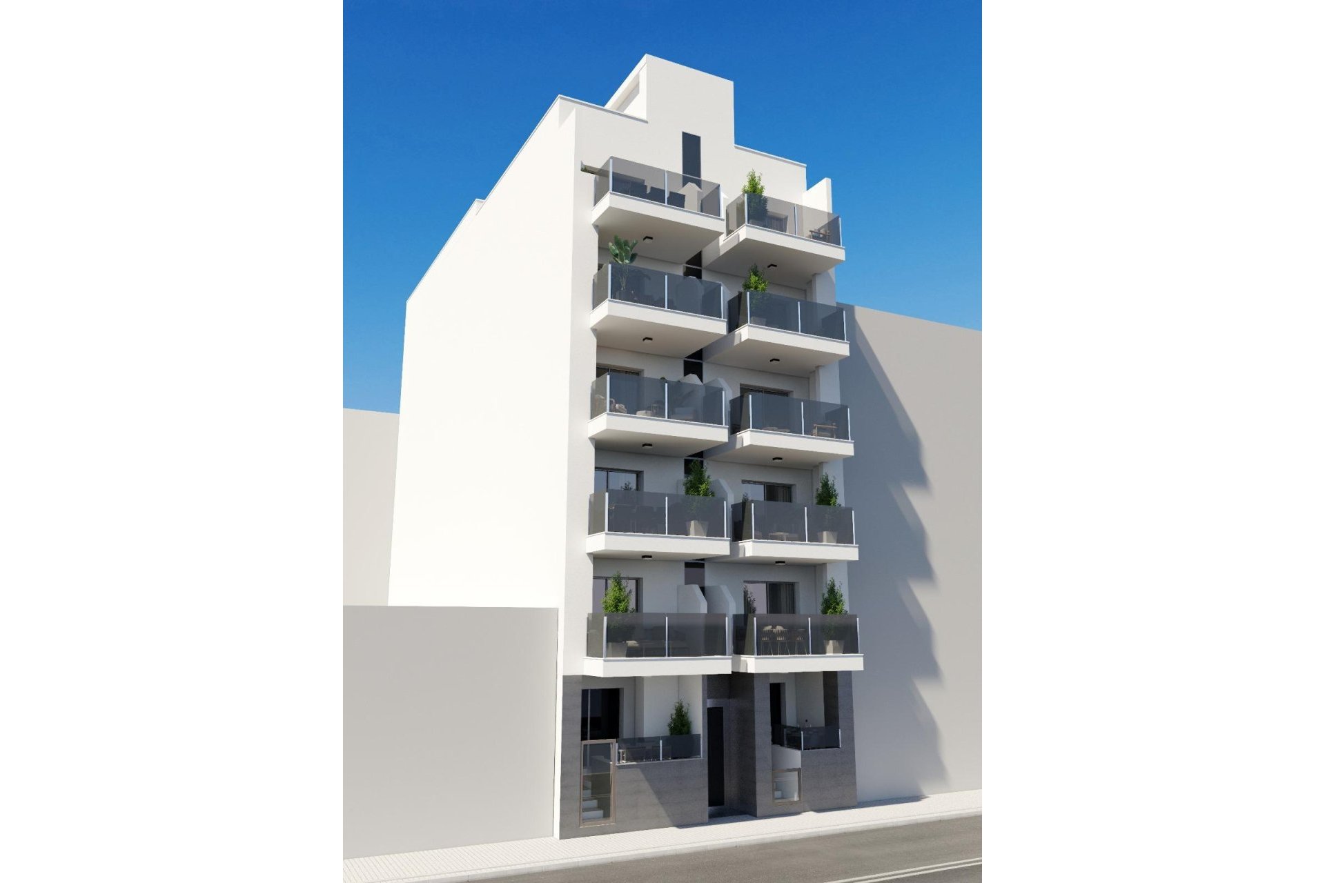Új építésű - Apartman -
Torrevieja - Playa de El Cura