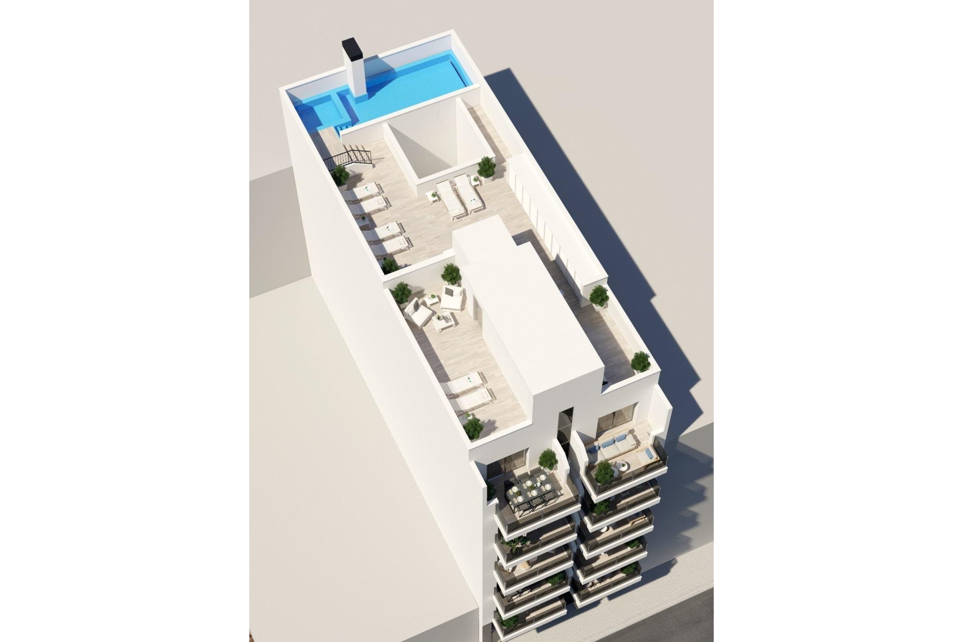 Új építésű - Apartman -
Torrevieja - Playa de El Cura