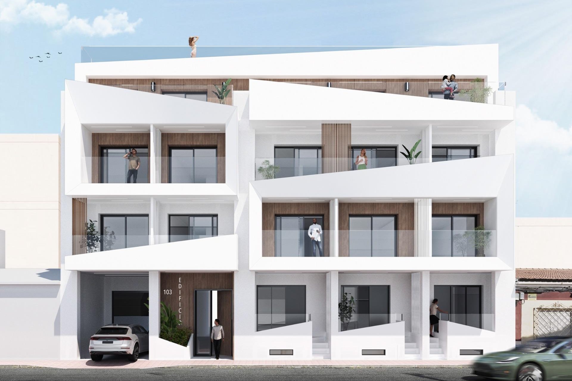 Új építésű - Apartman -
Torrevieja - Playa de El Cura
