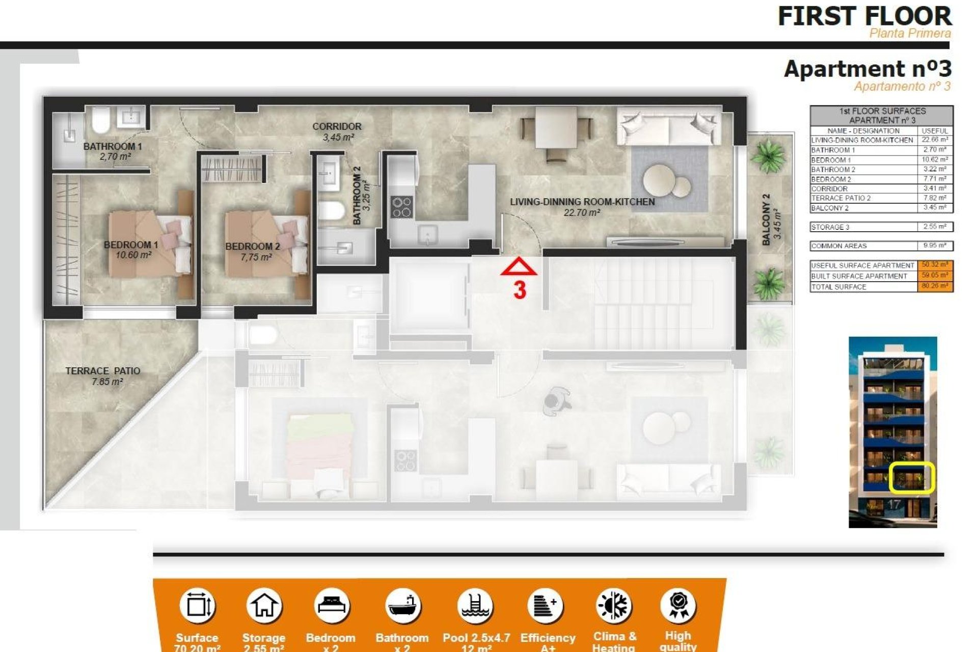 Új építésű - Apartman -
Torrevieja - Playa del Acequión