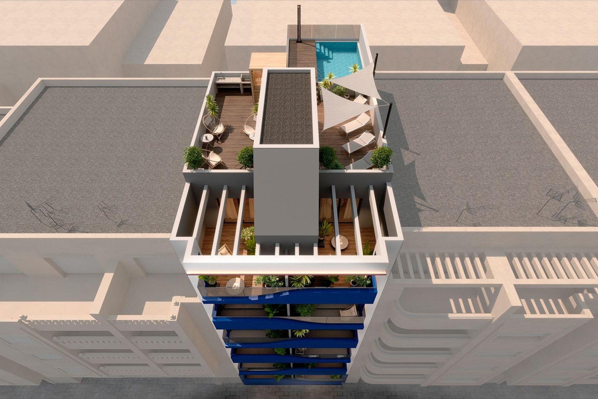 Új építésű - Apartman -
Torrevieja - Playa del Acequión