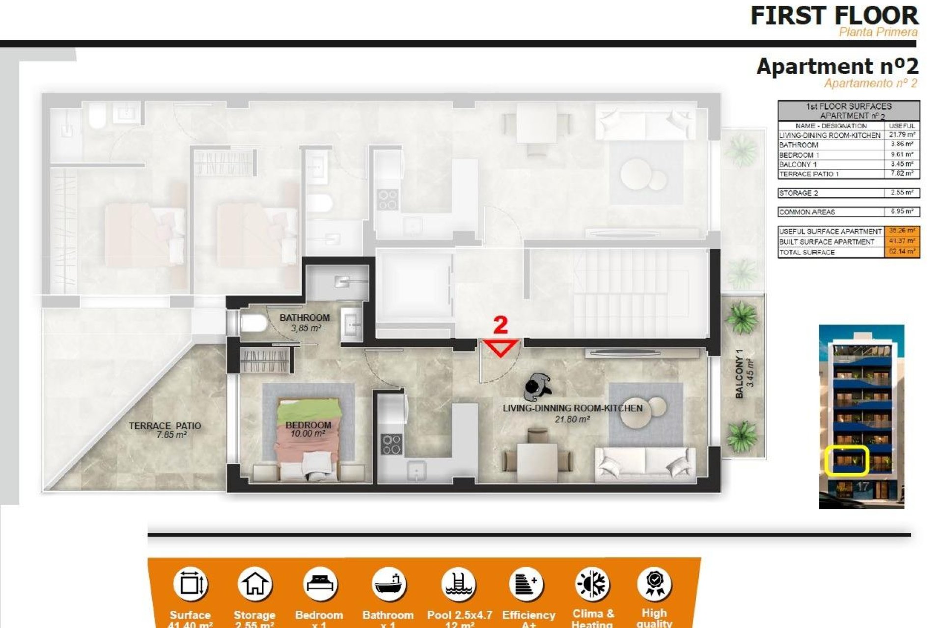 Új építésű - Apartman -
Torrevieja - Playa del Acequión