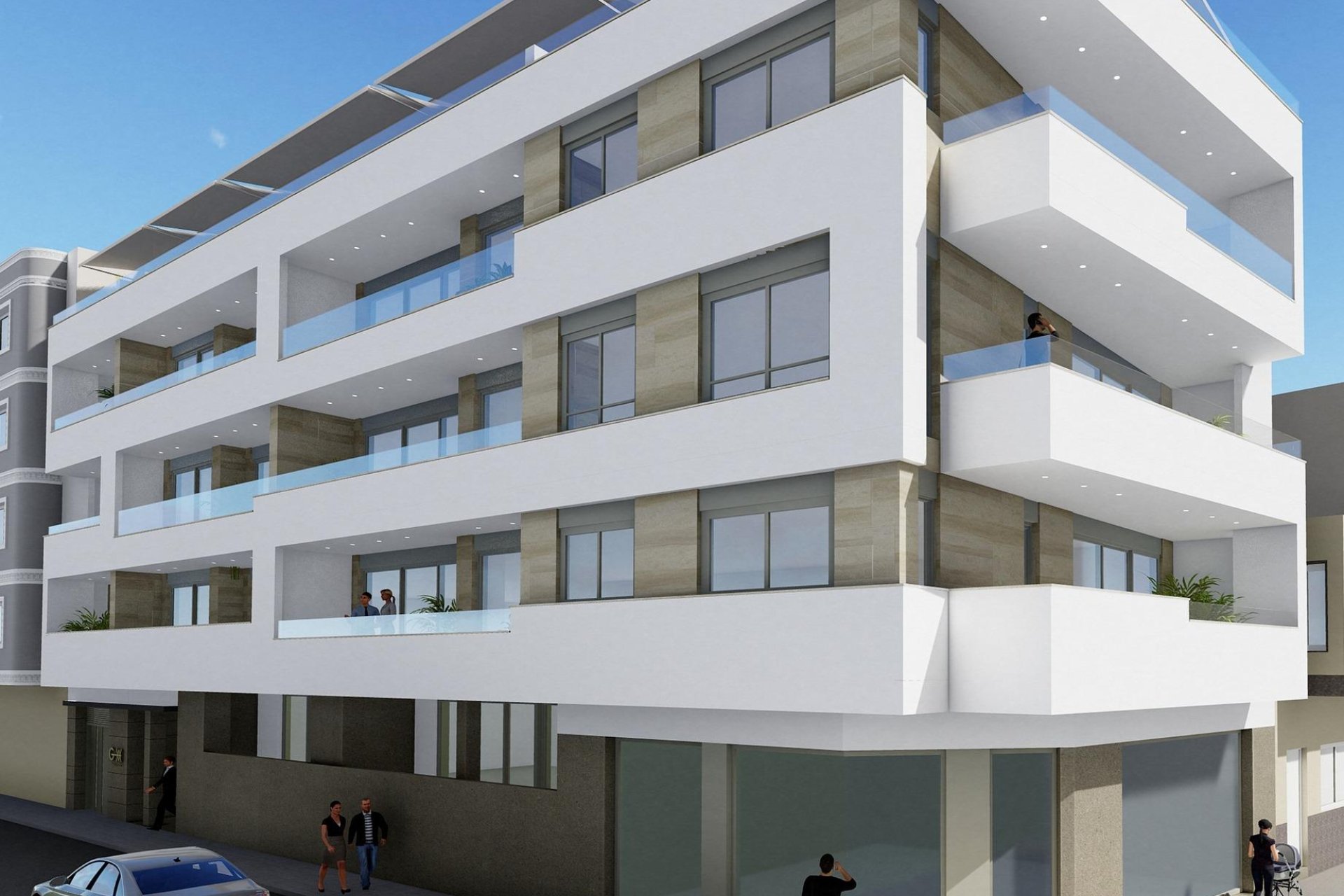 Új építésű - Apartman -
Torrevieja - Playa del Cura