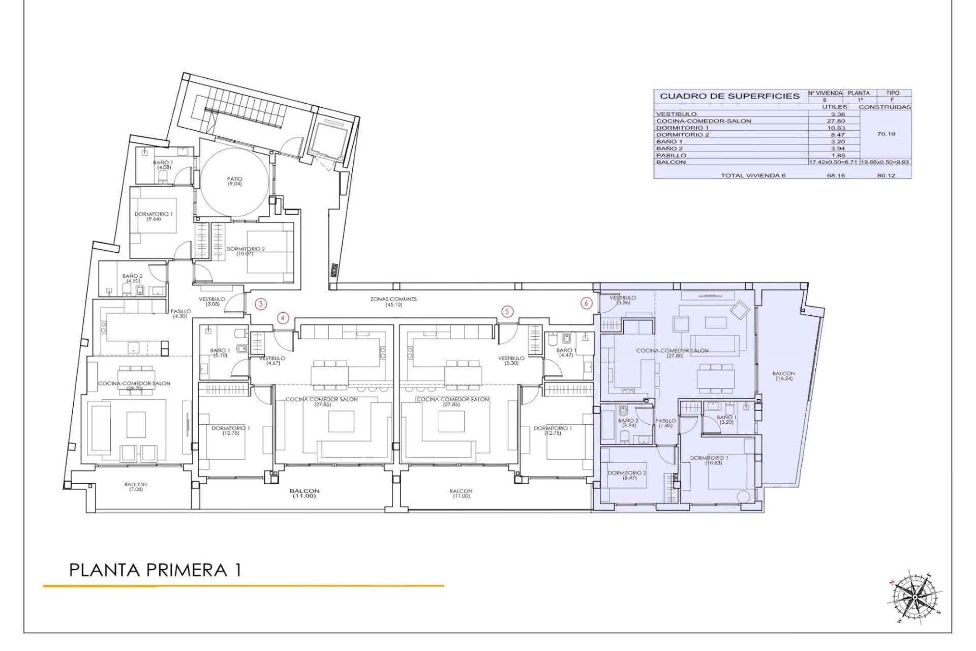 Új építésű - Apartman -
Torrevieja - Playa del Cura
