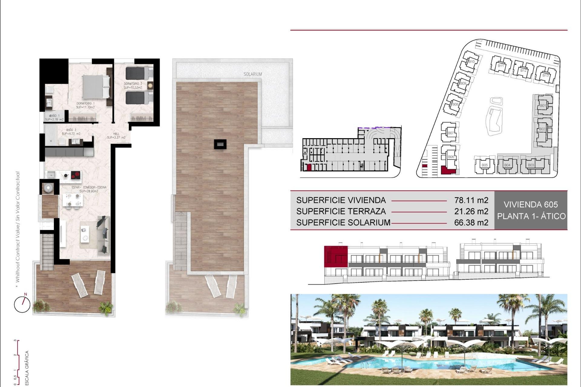 Új építésű - Bungaló -
Ciudad Quesada - Lo Marabú