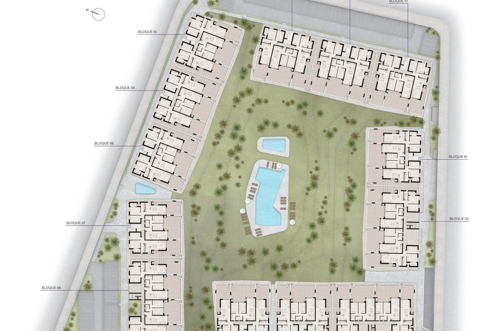 Új építésű - Bungaló -
Ciudad Quesada - Lo Marabú