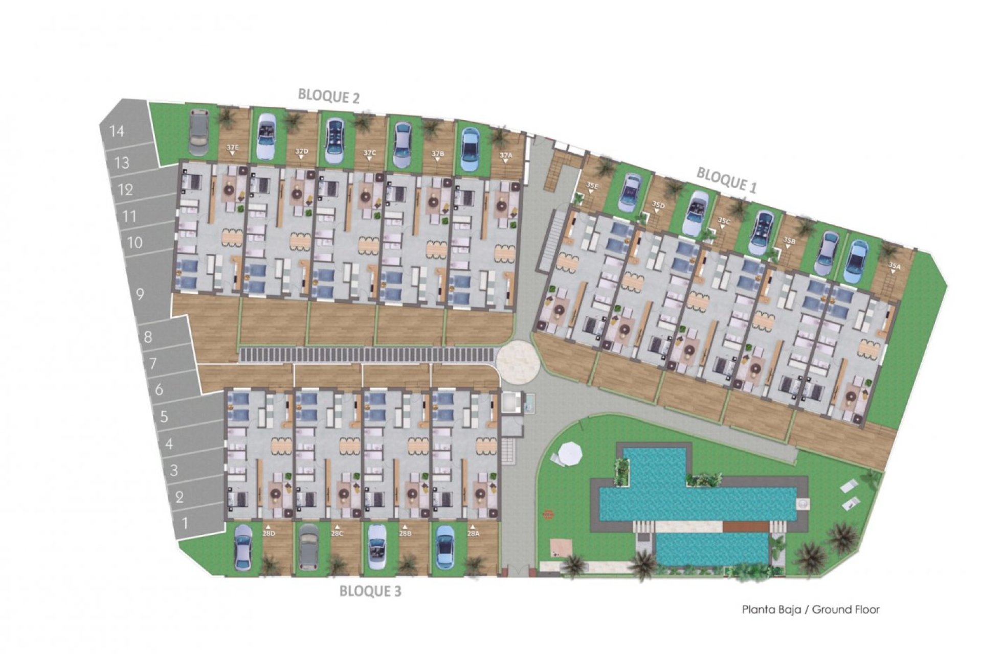 Új építésű - Bungaló -
Pilar de la Horadada - pueblo