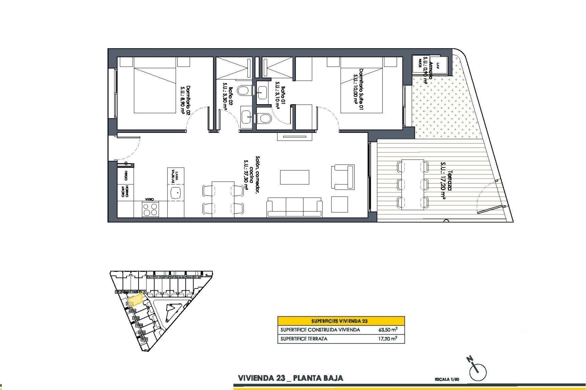 Új építésű - Bungaló -
San Fulgencio - Pueblo