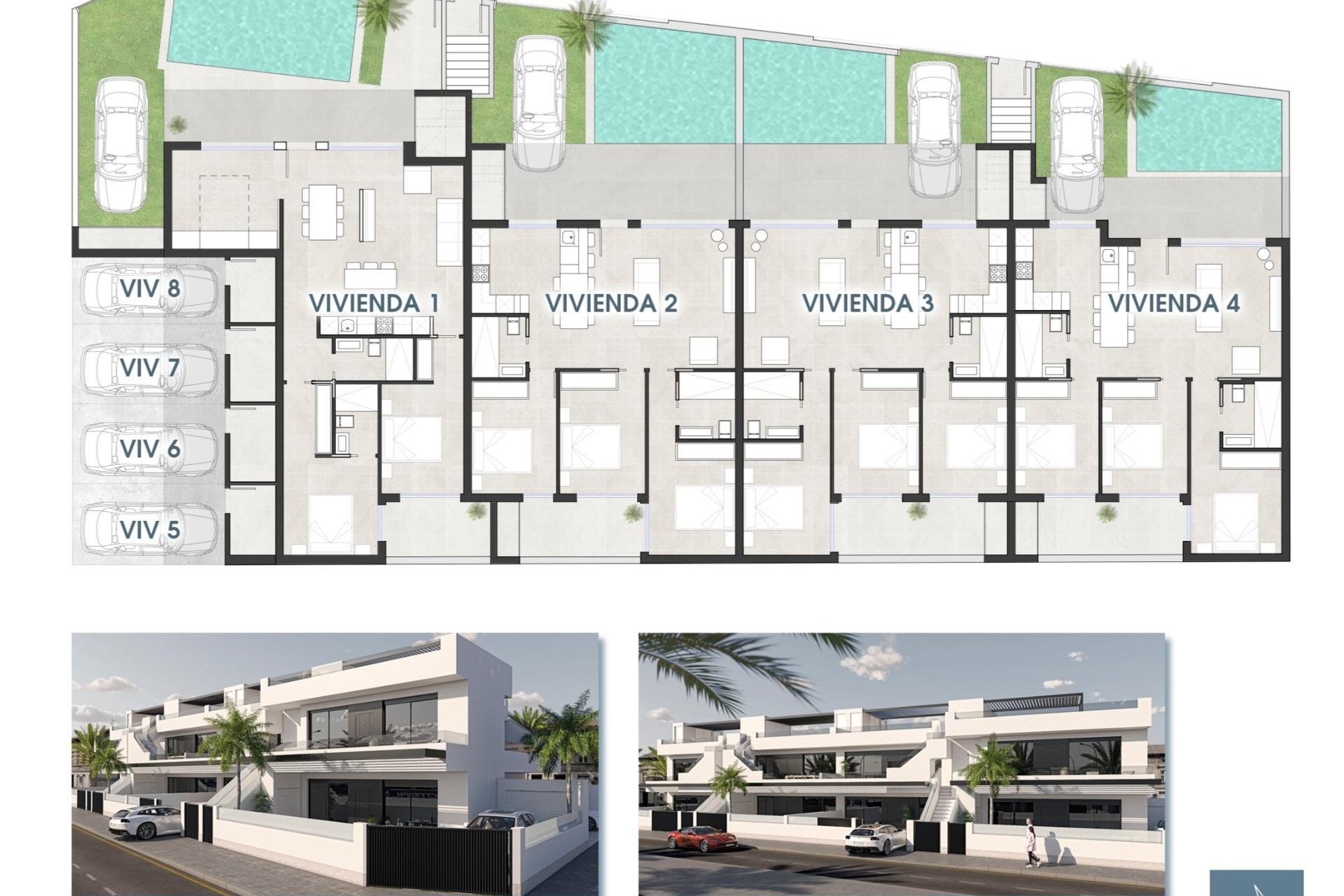 Új építésű - Bungaló -
San Pedro del Pinatar - Las Esperanzas